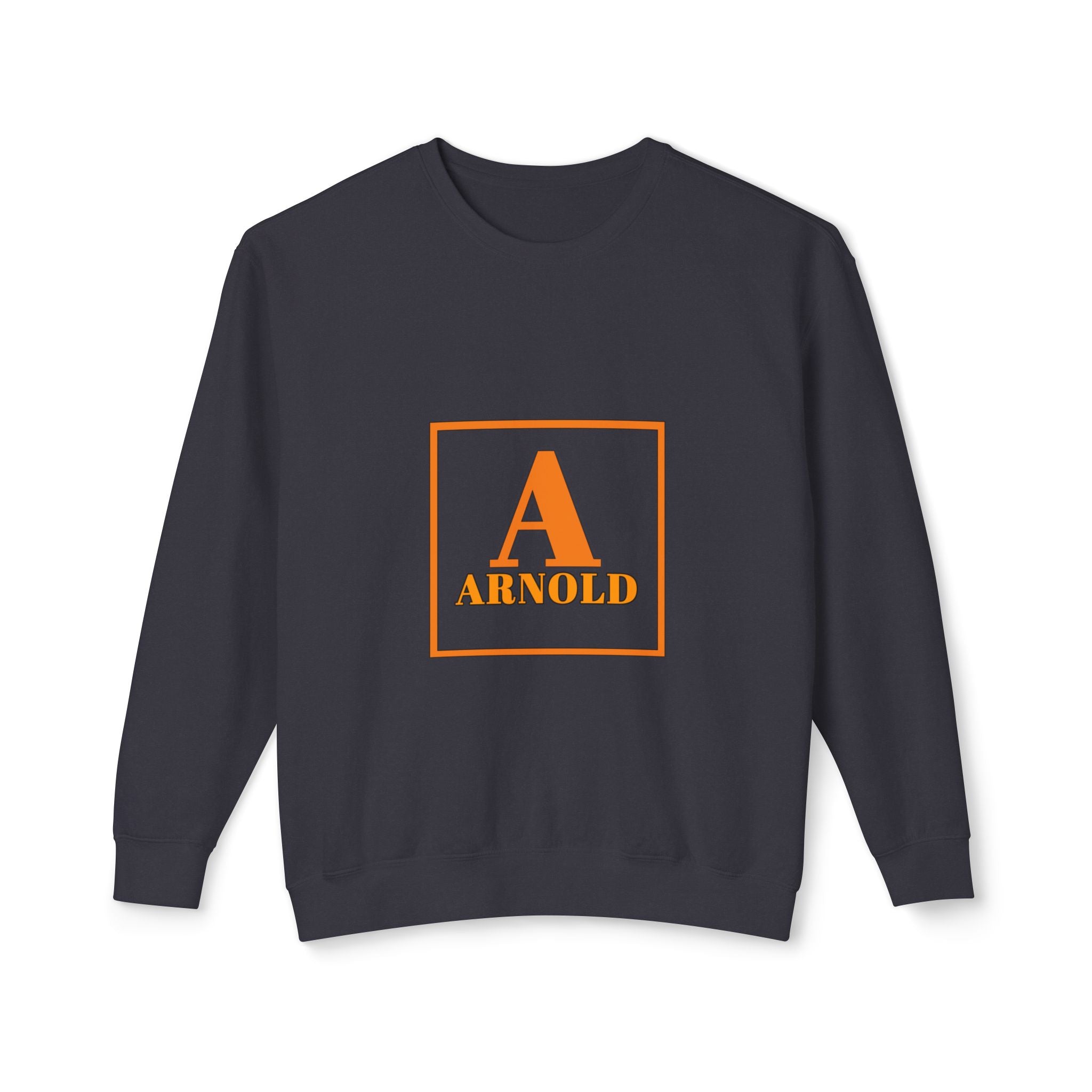 Arnold Monogram Crewneck Sweatshirt — Personalized Initial A Design