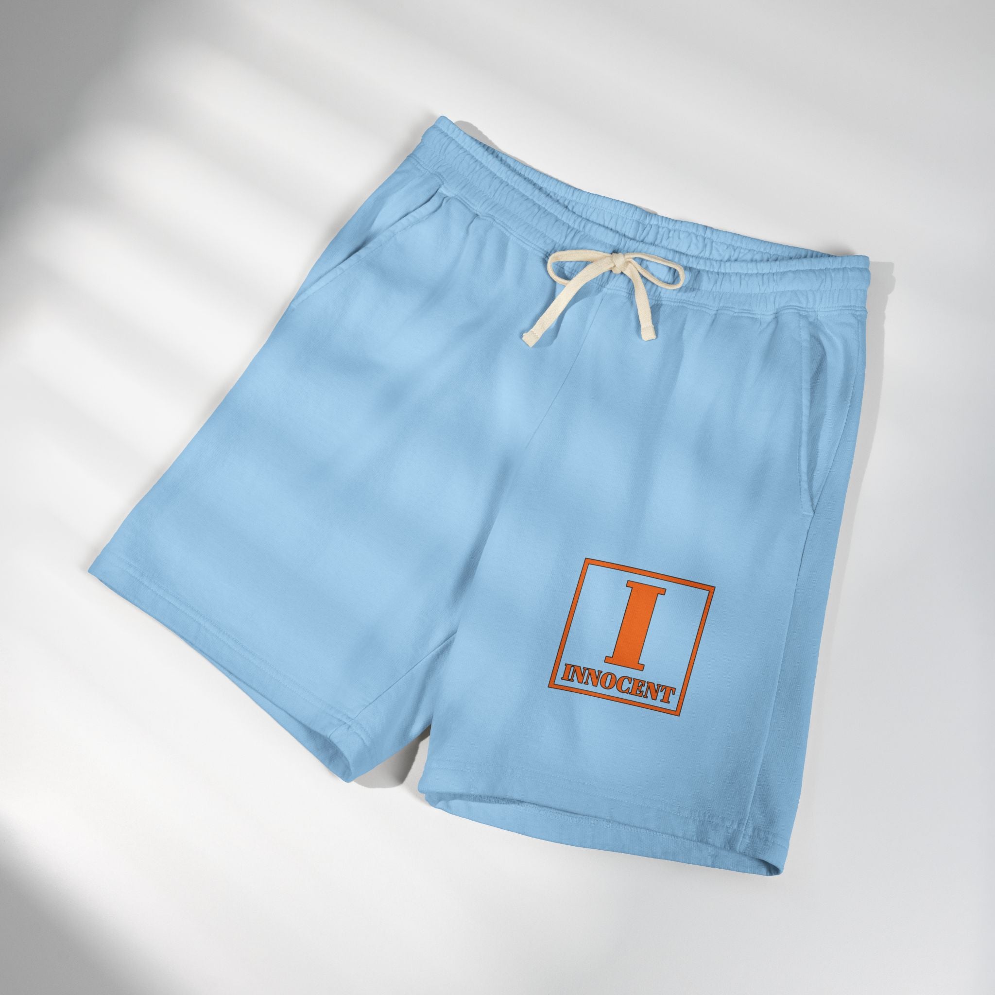 Unisex Garment-Dyed Lightweight Fleece Sweat Shorts