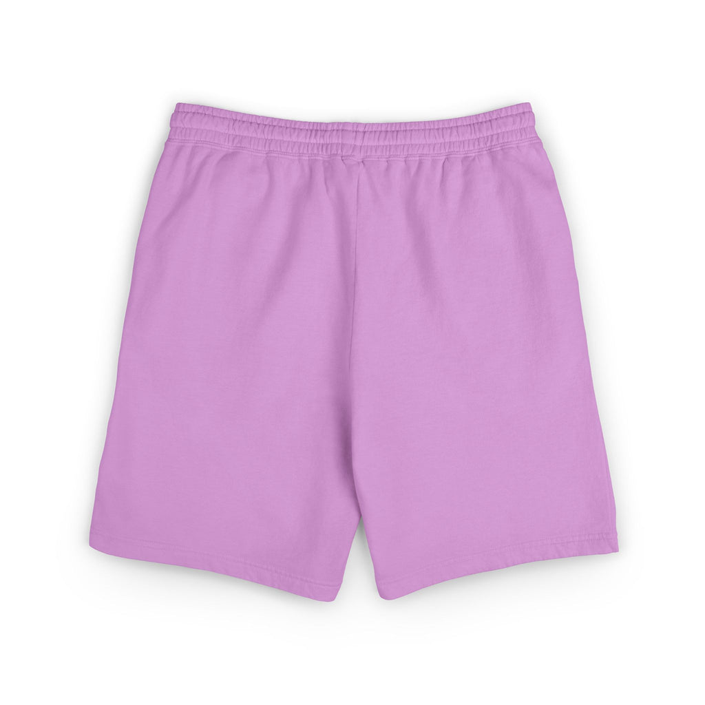 Lightweight Fleece Sweat Shorts - Garment-Dyed Casual Lounge Shorts