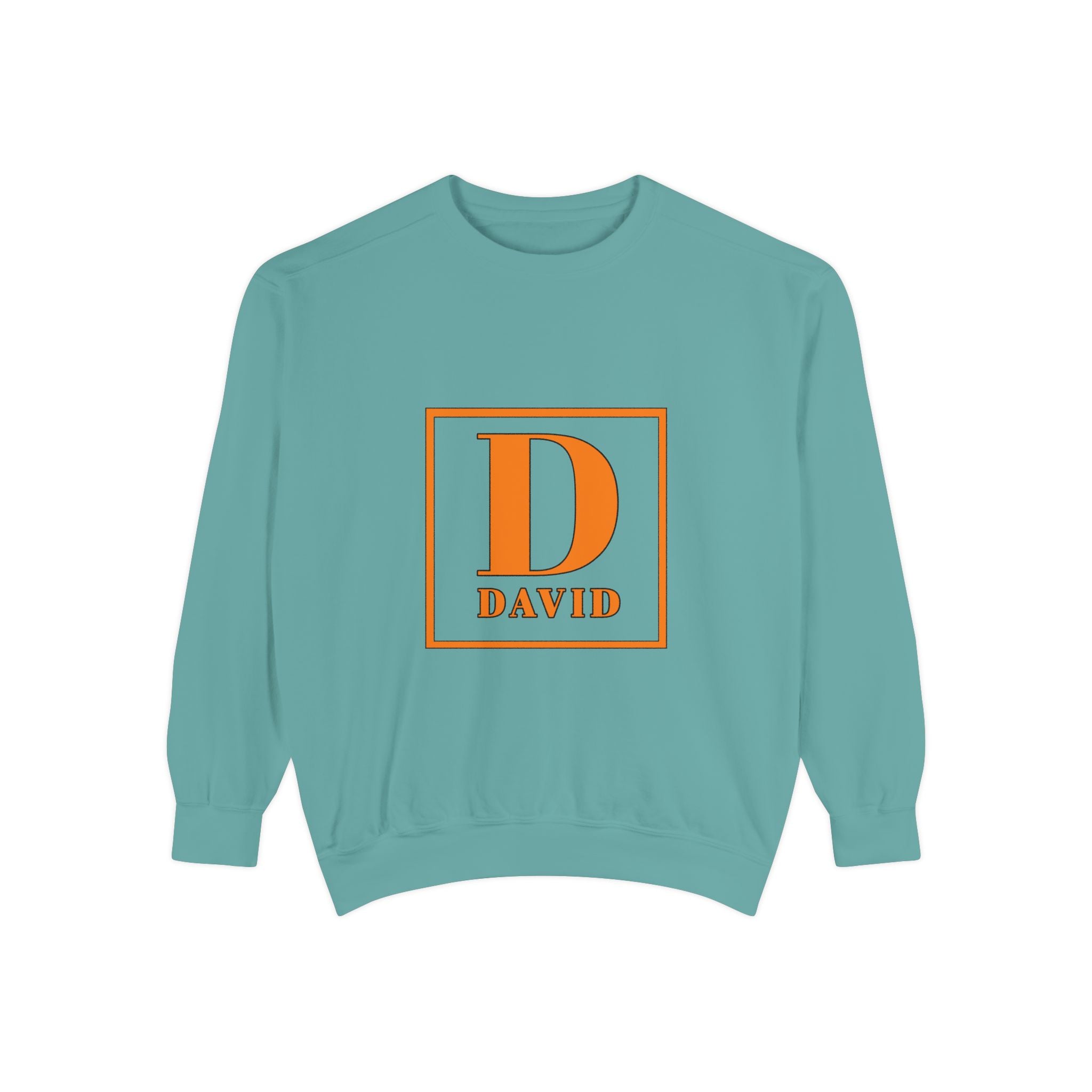David Monogram Sweatshirt — Personalized Initial D Crewneck