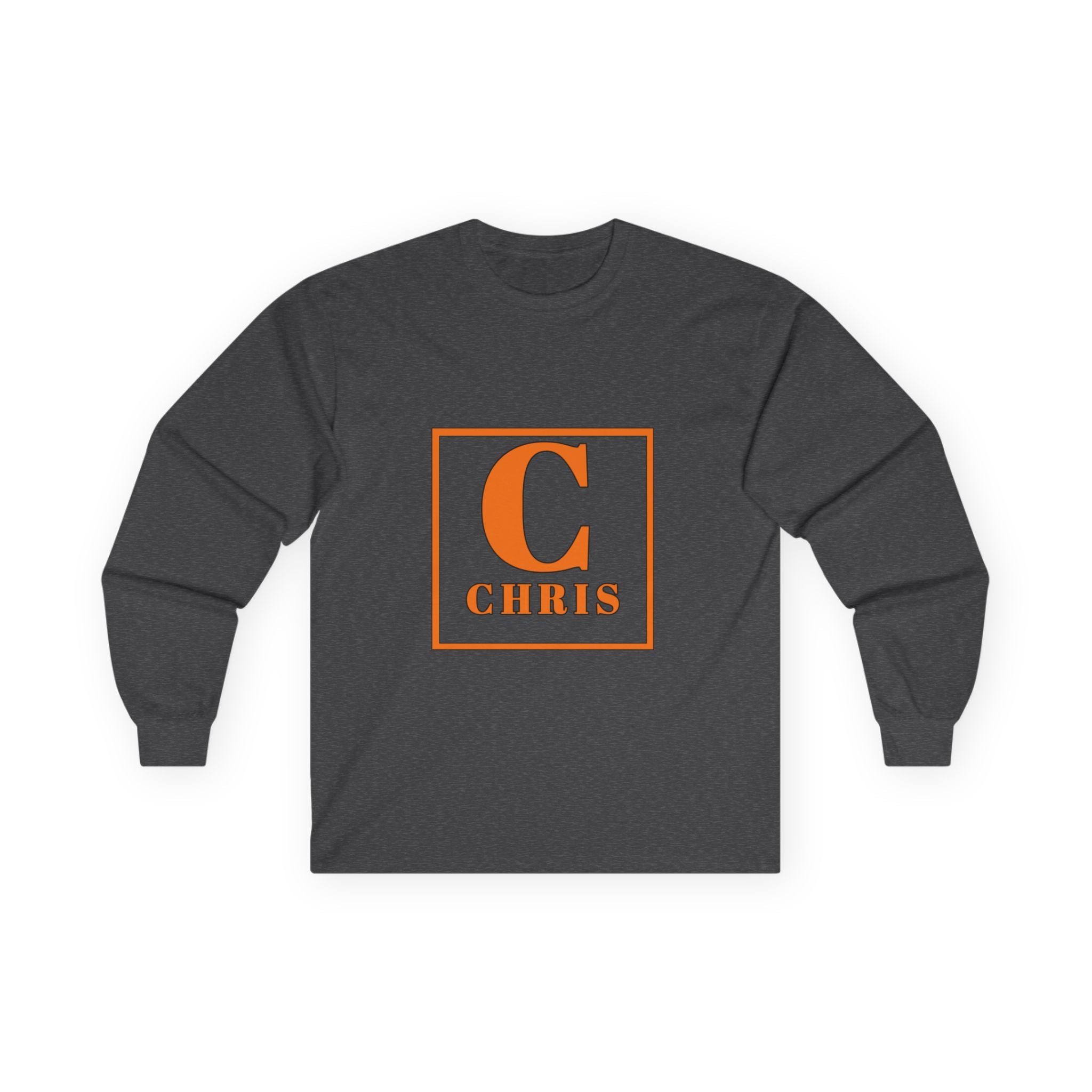 Monogram 'C' Chris Long Sleeve Tee — Personalized Initial Shirt