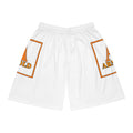 A-Logo Basketball Shorts — All-Over-Print Athletic Shorts