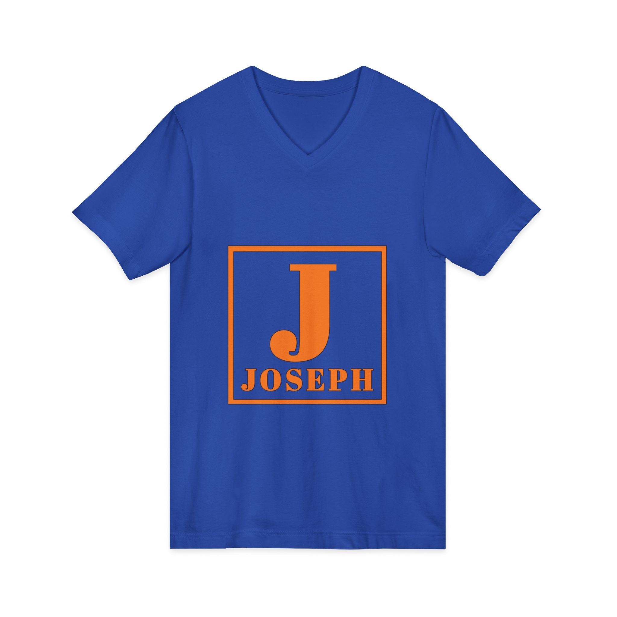 Unisex Jersey Short Sleeve V-Neck Tee