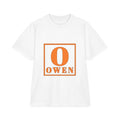 O Monogram T‑Shirt — Personalized 'Owen' Block Initial Tee
