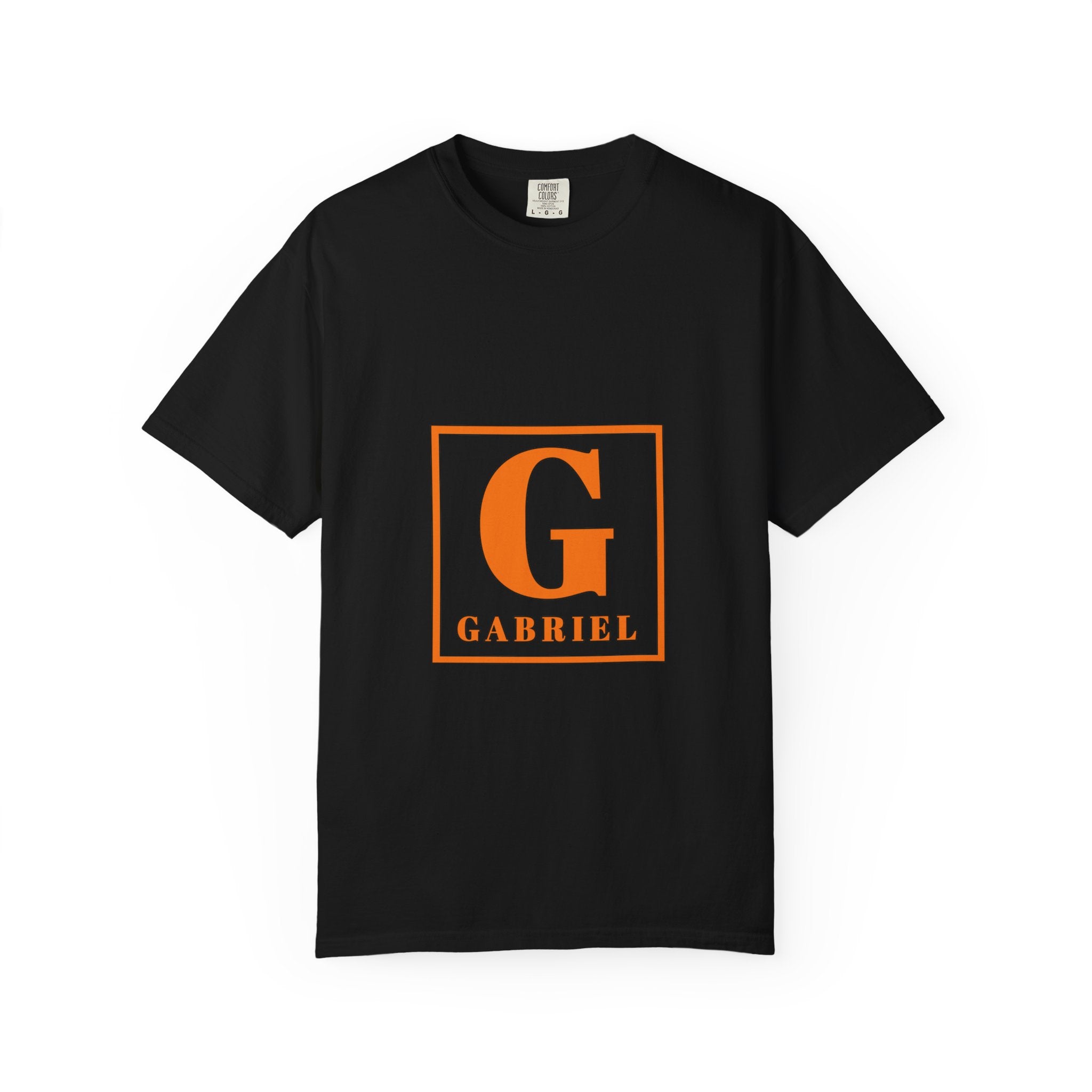 Personalized 'G' Name Monogram T-Shirt — Gabriel Initial Tee