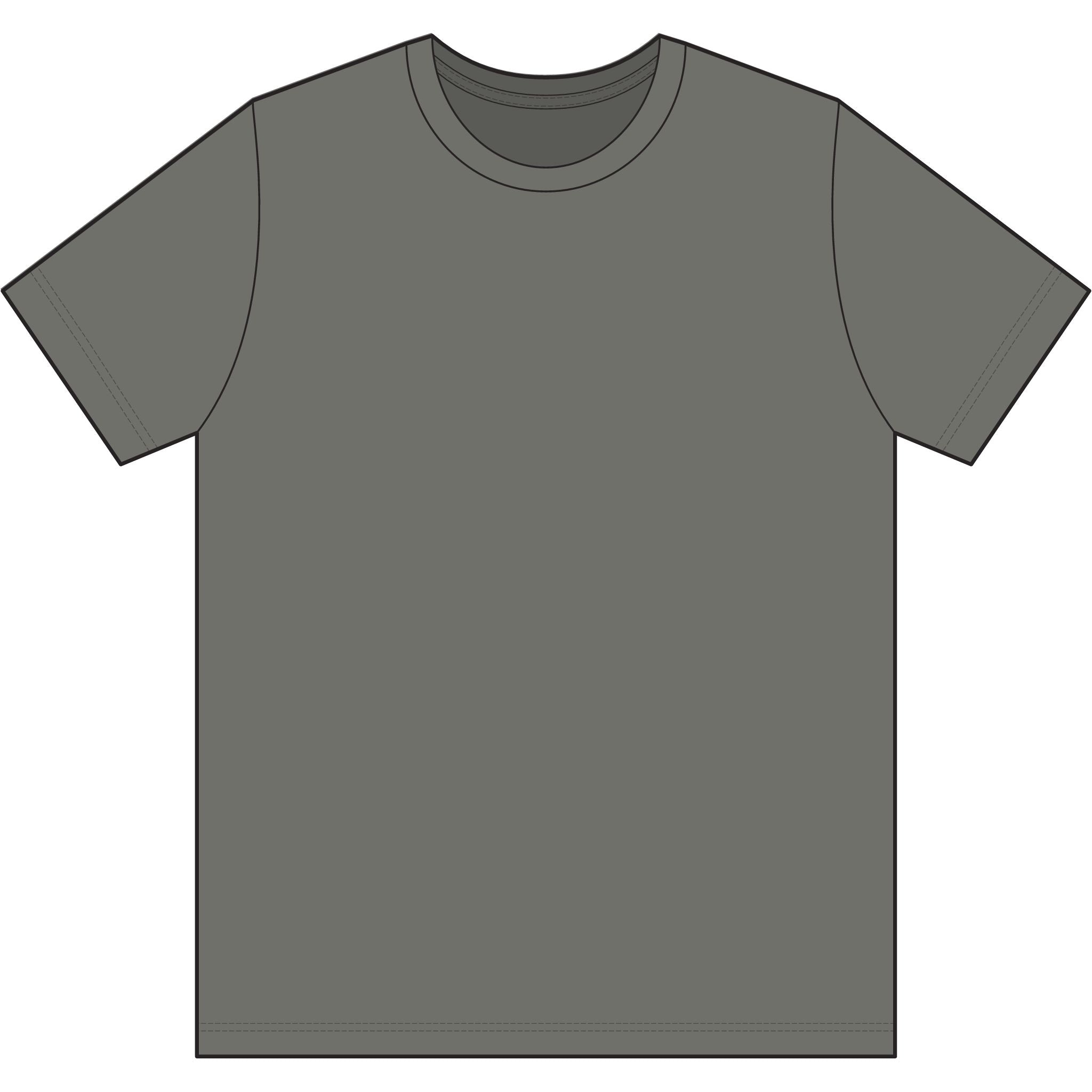 Ben Monogram T-Shirt — Personalized Initial Graphic Tee