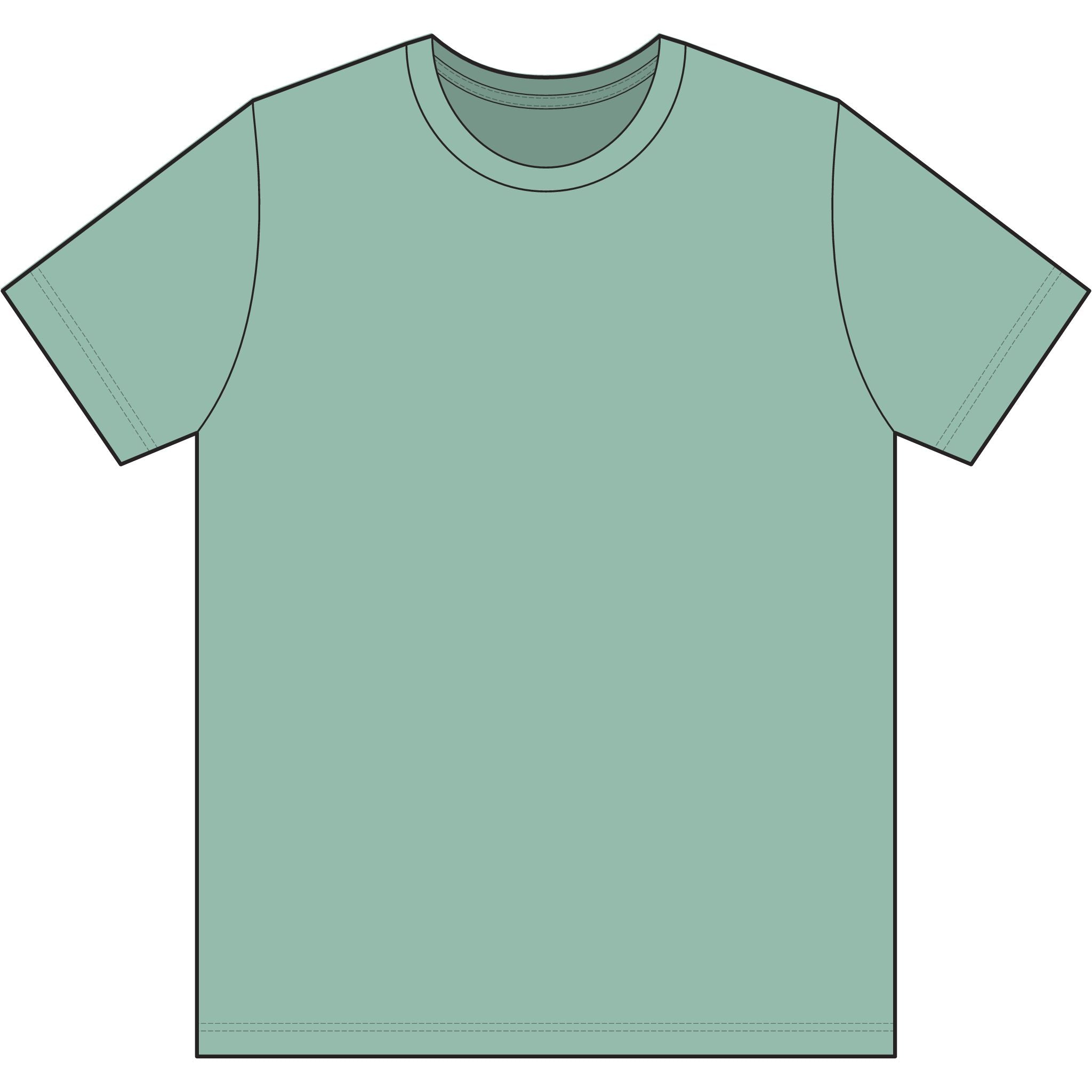 Ben Monogram T-Shirt — Personalized Initial Graphic Tee