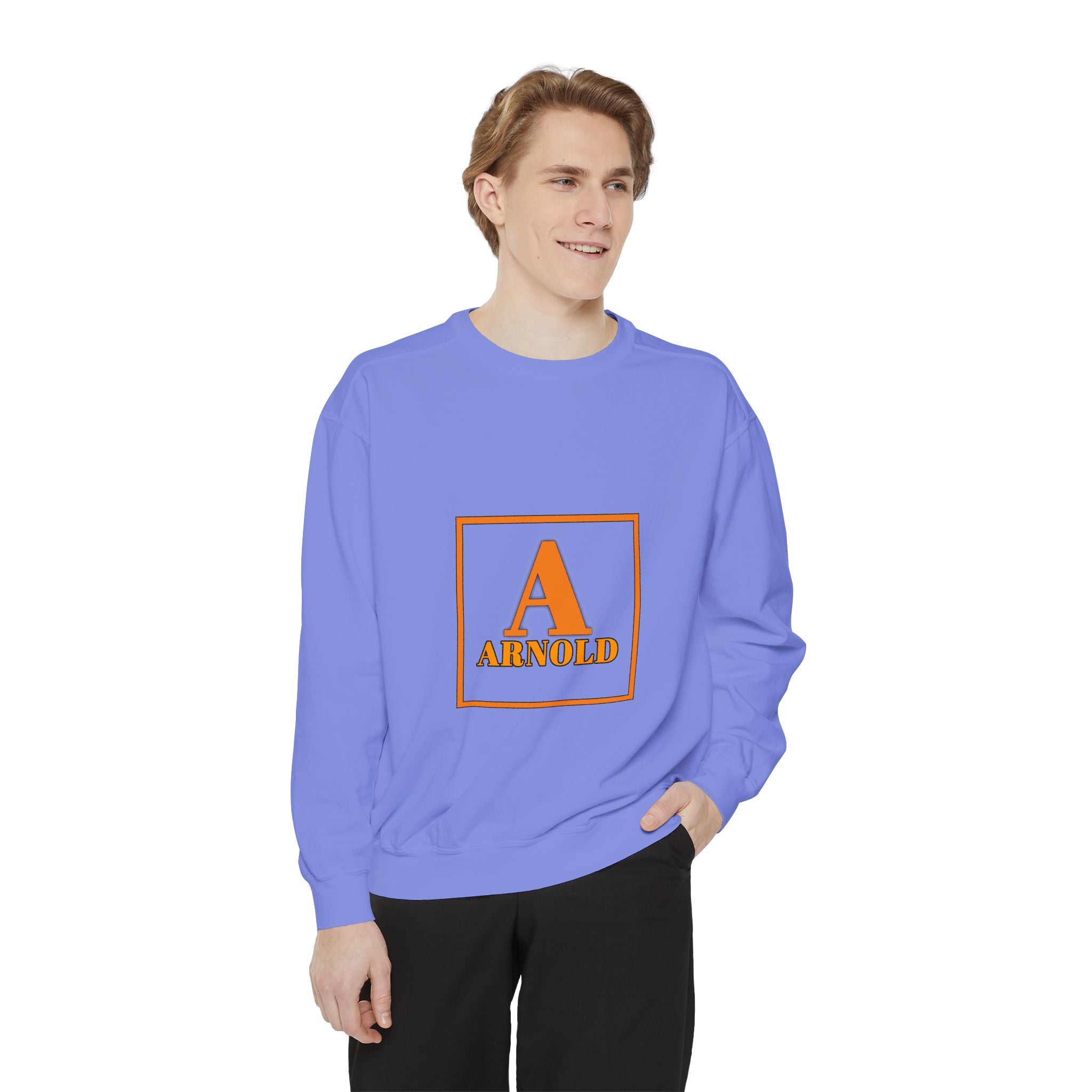 Arnold Monogram Sweatshirt — Personalized Initial A Crewneck