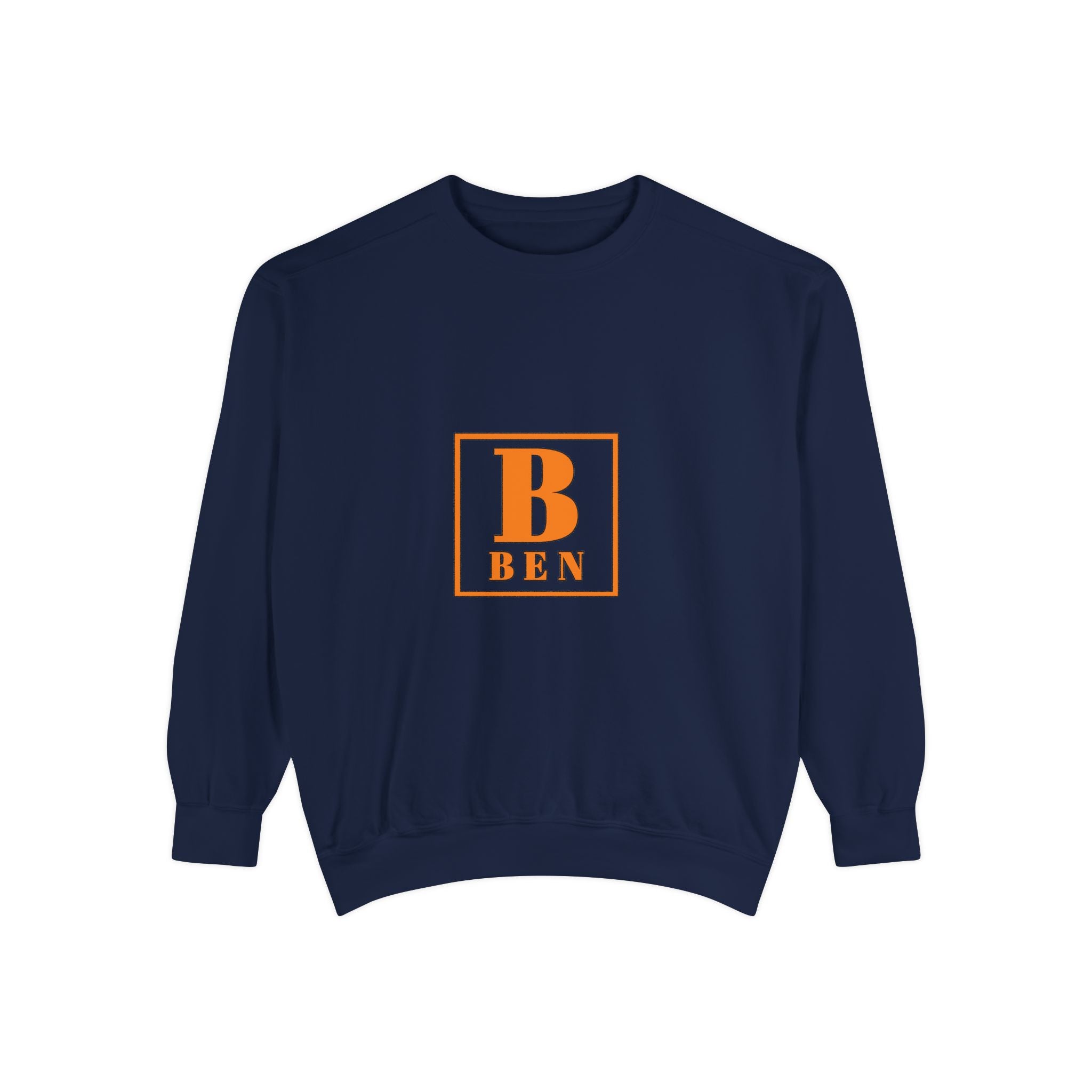 Personalized 'B Ben' Monogram Sweatshirt — Cozy Initial Crewneck
