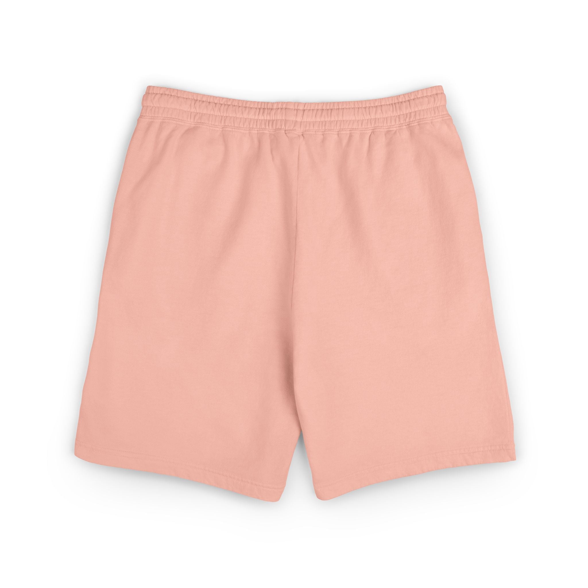 Lightweight Garment-Dyed Fleece Shorts — Minimal Block 'B' Logo
