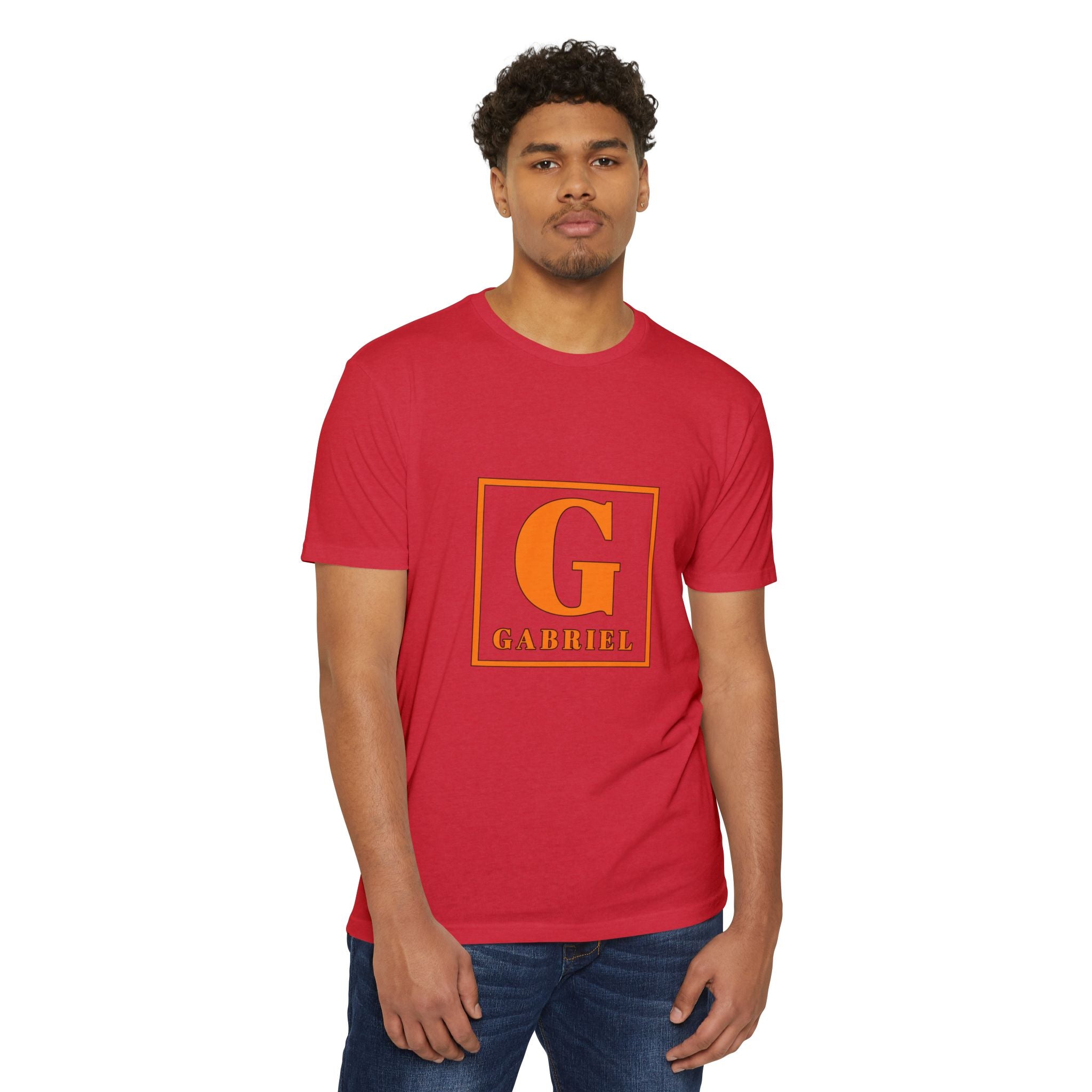 Personalized 'G' Initial T-Shirt - Gabriel Monogram Tee