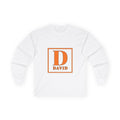 Monogram 'D David' Long Sleeve Tee - Personalized Initial Shirt