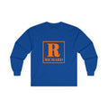 Richard Monogram Long Sleeve Tee — Retro Orange Initial R Shirt