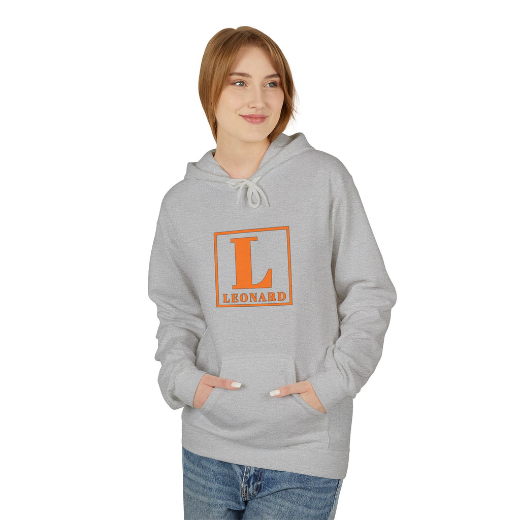 Leonard Monogram Hoodie — Personalized Initial L Sweatshirt