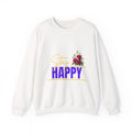 Stay Happy Floral Crewneck Sweatshirt