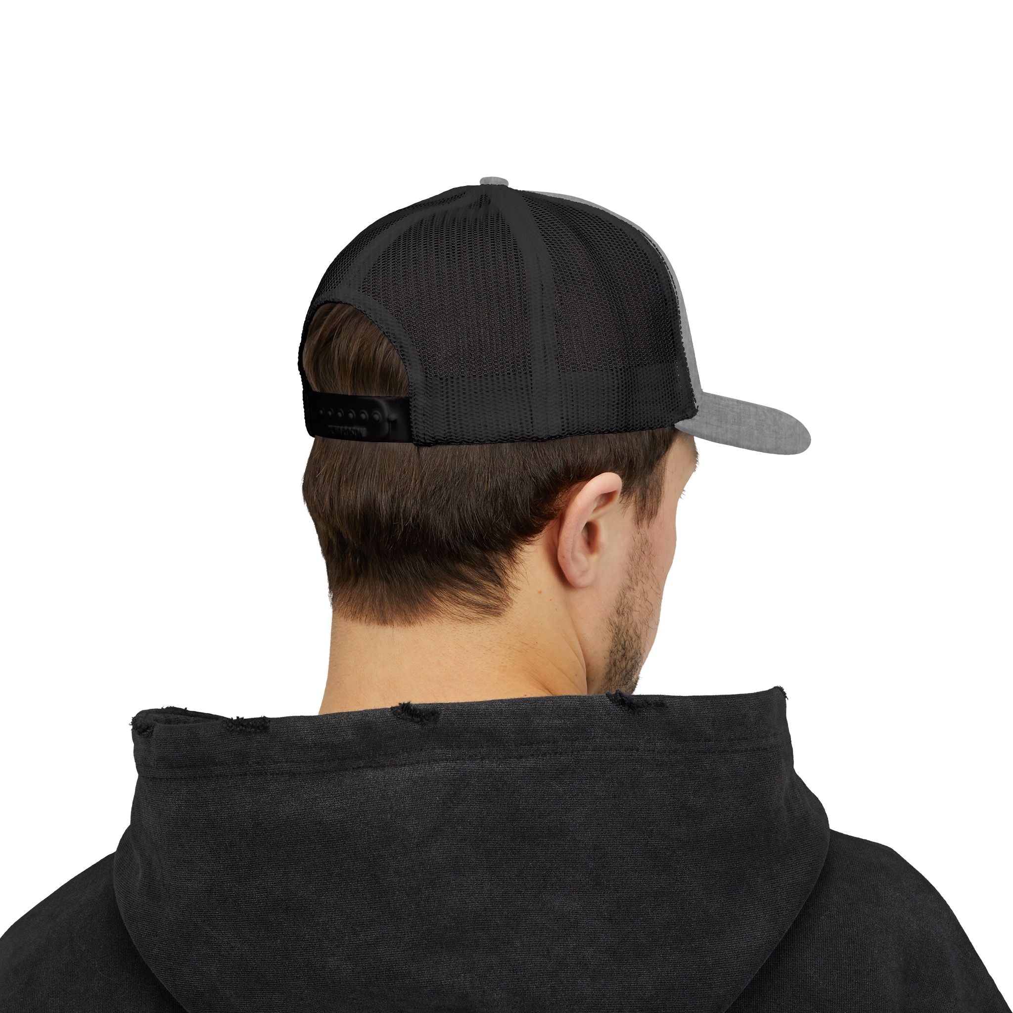 Soccer Mom Trucker Cap - Glitter Soccer Ball Snapback