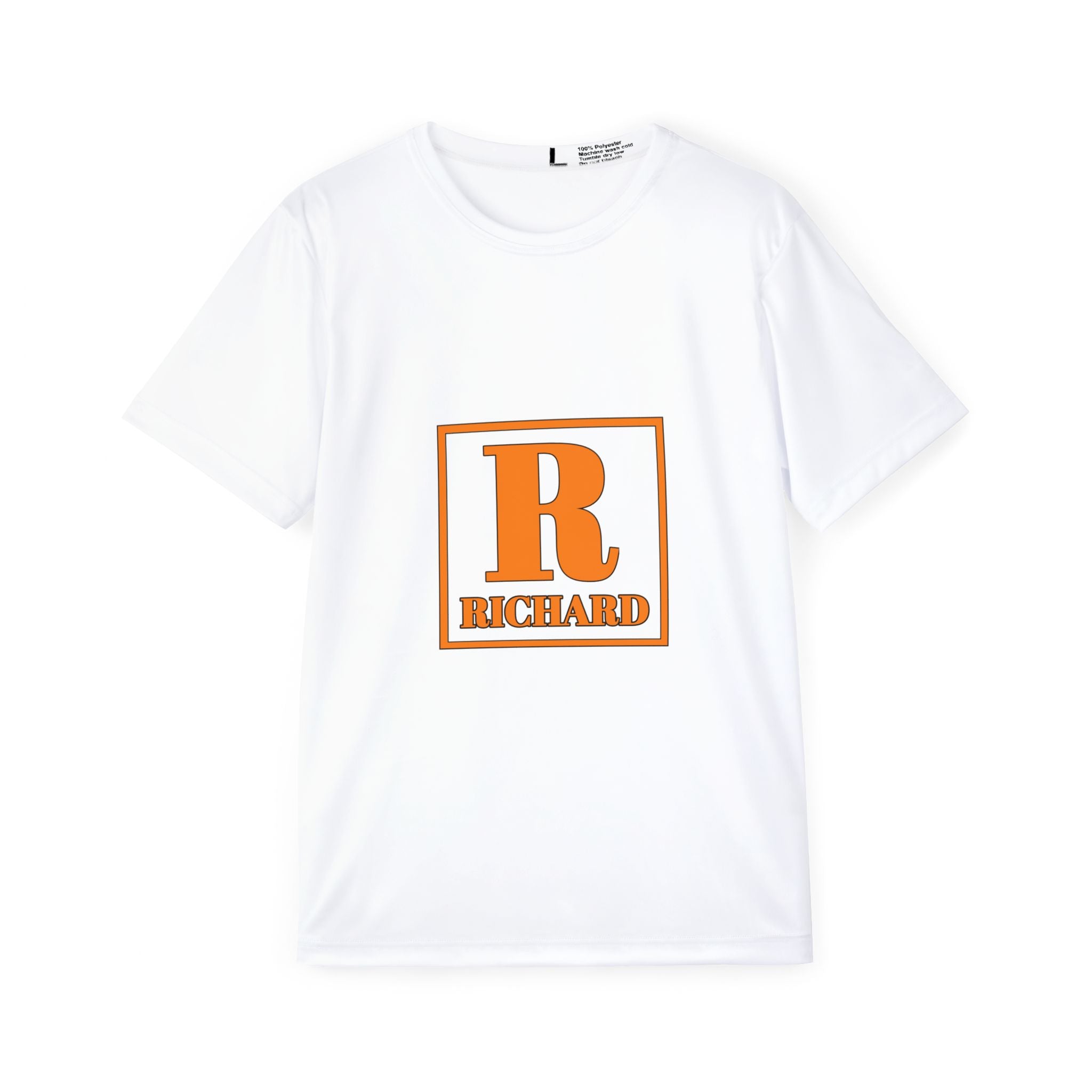 Personalized Sports Jersey — Bold 'R Richard' Graphic Tee
