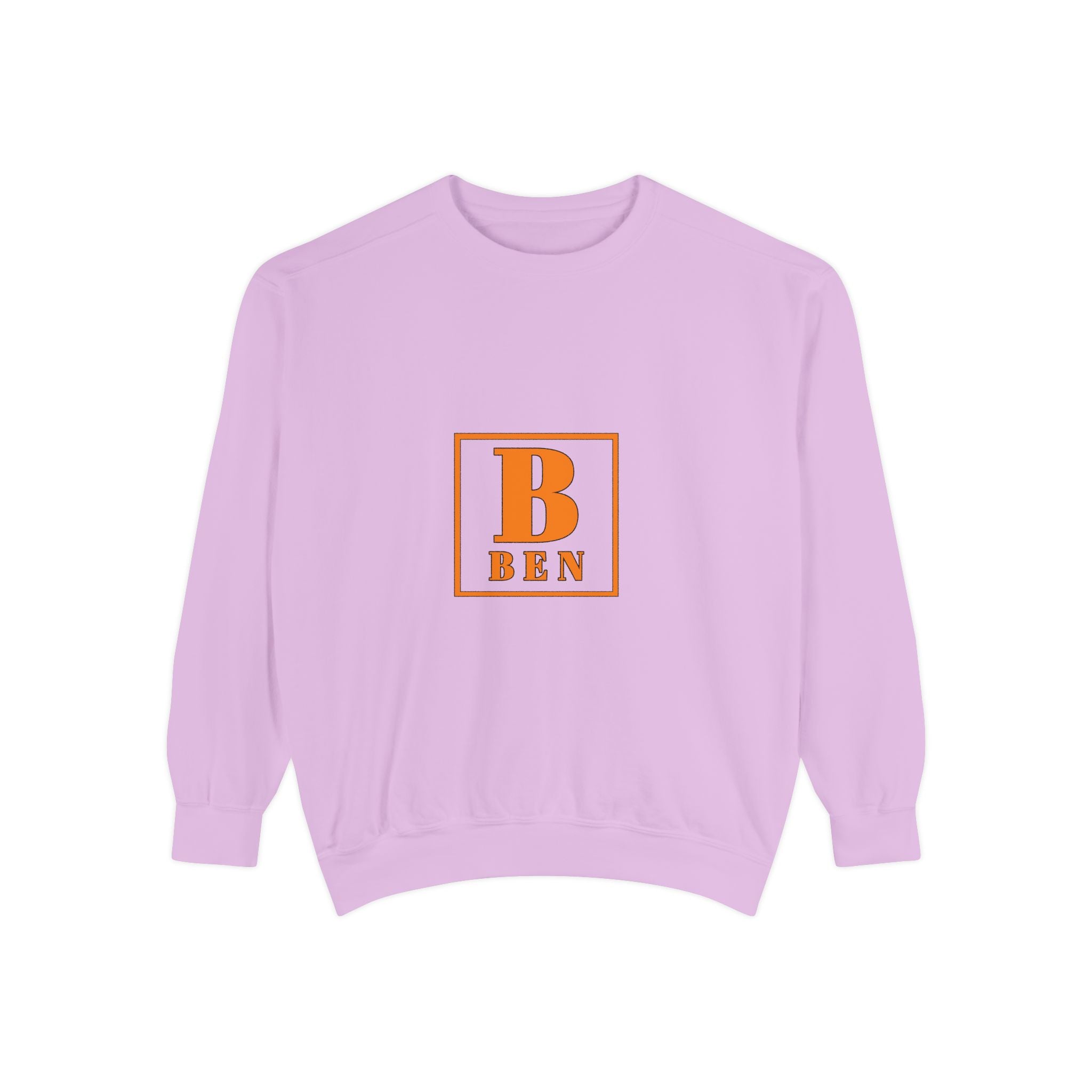 Personalized 'B Ben' Monogram Sweatshirt — Cozy Initial Crewneck