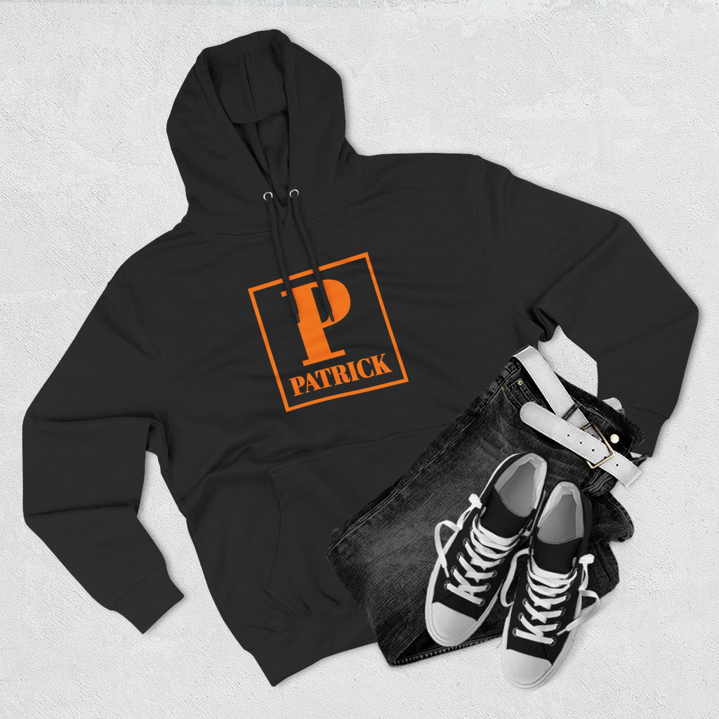 Patrick Monogram Hoodie — Personalized Initial P Letter Pullover