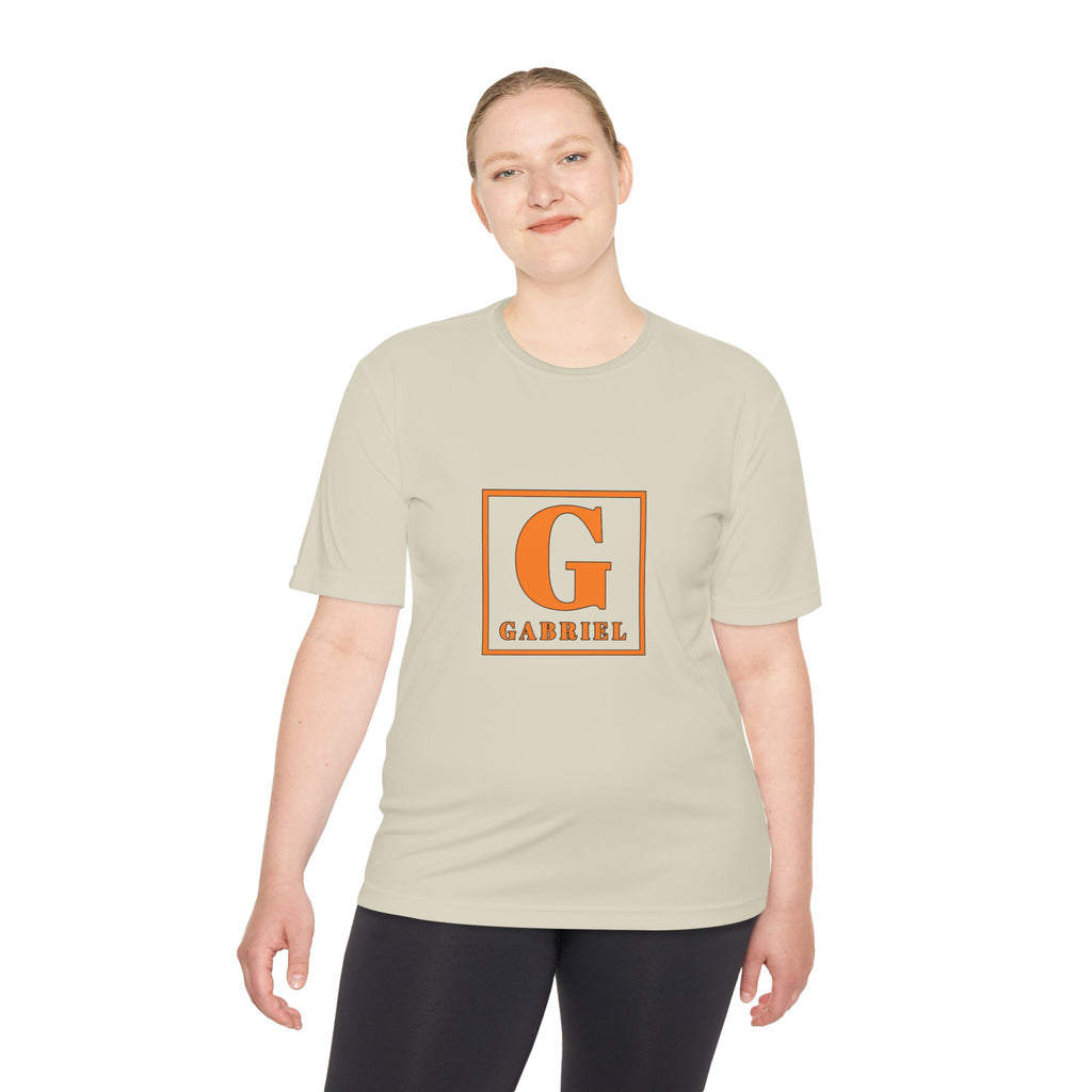 Personalized 'G' Initial Tee - Gabriel Monogram Moisture-Wicking Shirt