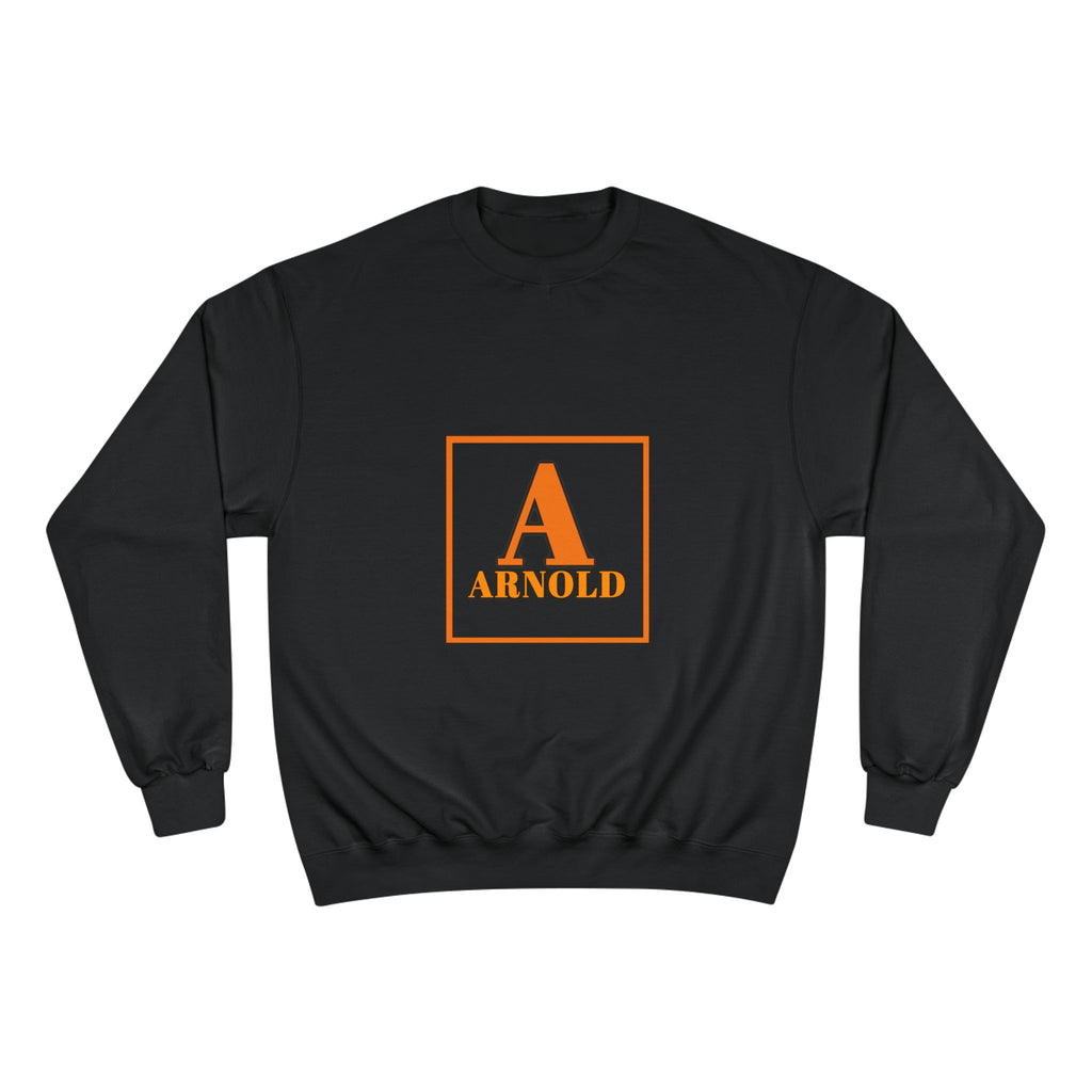 Arnold Letterman Sweatshirt – Personalized A Monogram Champion Crewneck