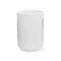 Floral Happy Day Mug — Ceramic Coffee Cup (11oz, 15oz)