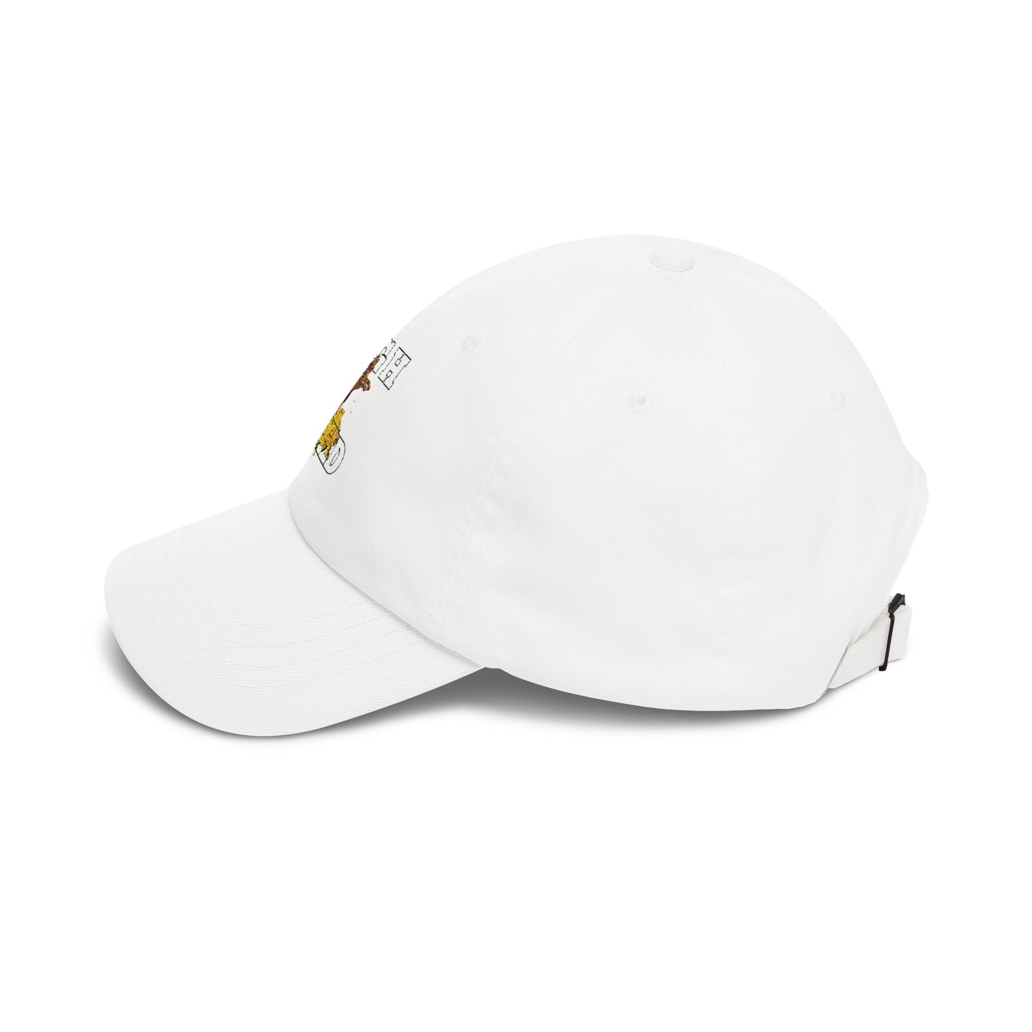 Dad Cap — 'High Speed' Skateboarding Dog Embroidered Hat