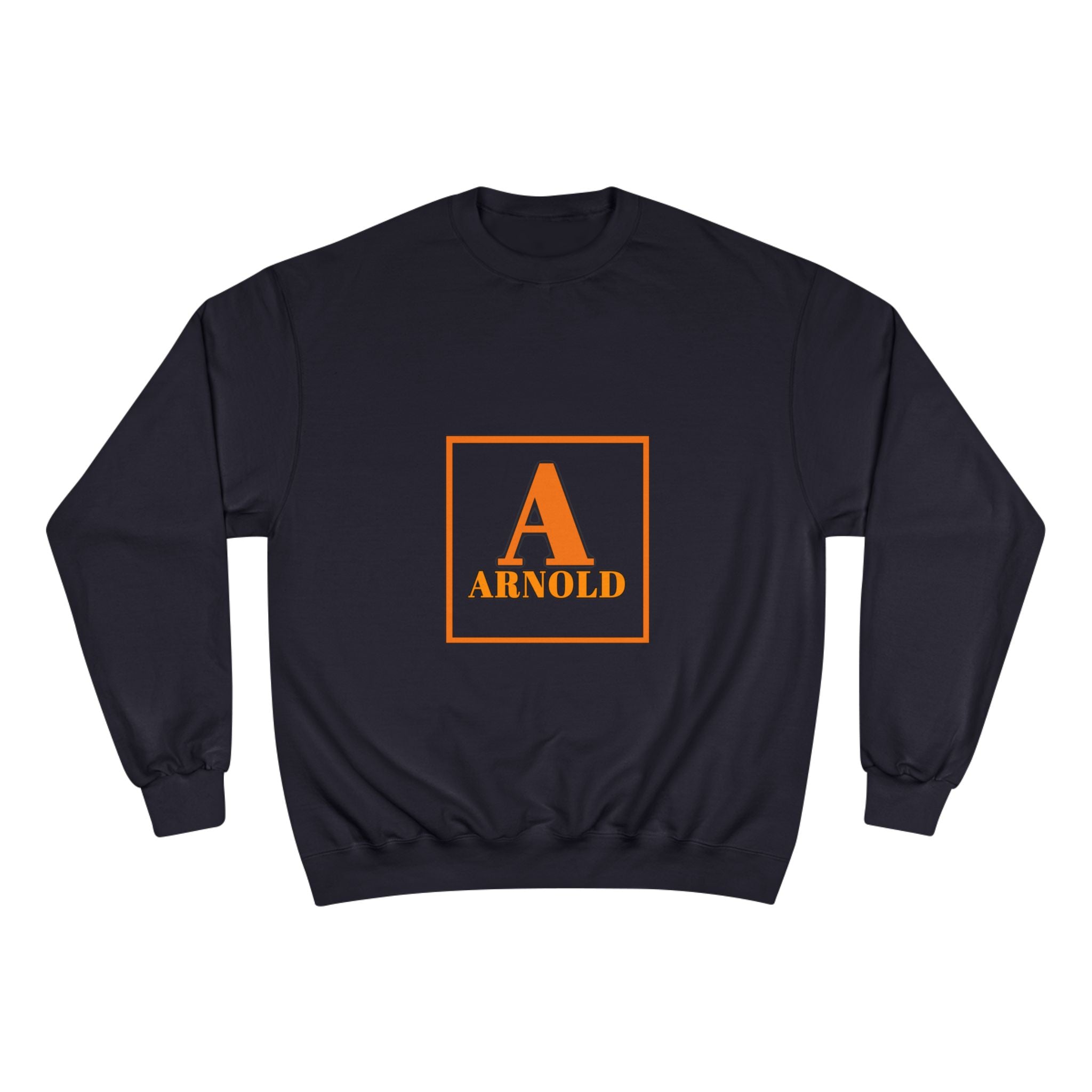 Arnold Letterman Sweatshirt – Personalized A Monogram Champion Crewneck
