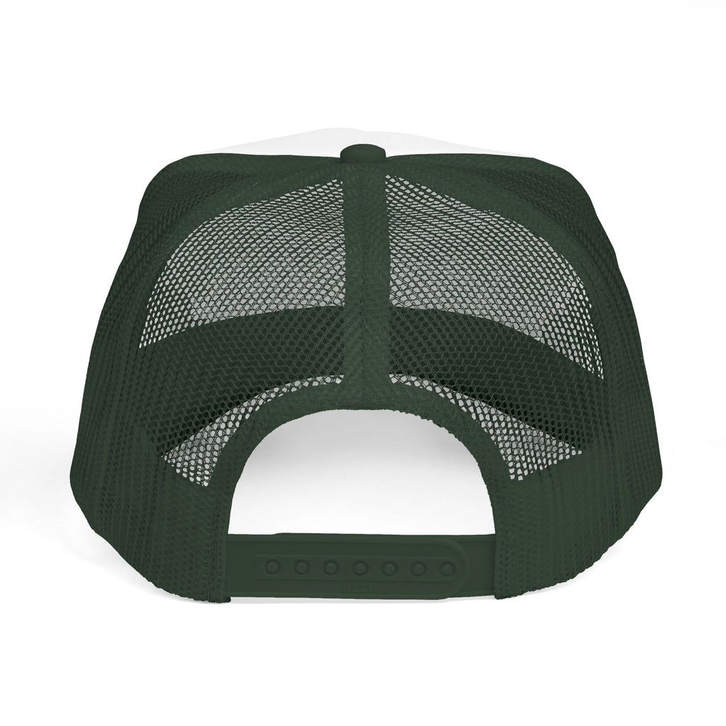 I Love Soccer Trucker Hat – Blue Soccer Ball Mesh Cap for Fans & Players