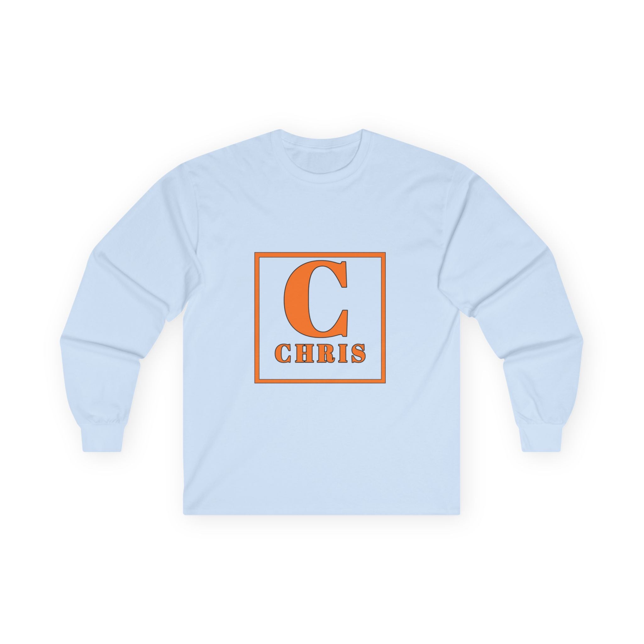 Monogram 'C' Chris Long Sleeve Tee — Personalized Initial Shirt