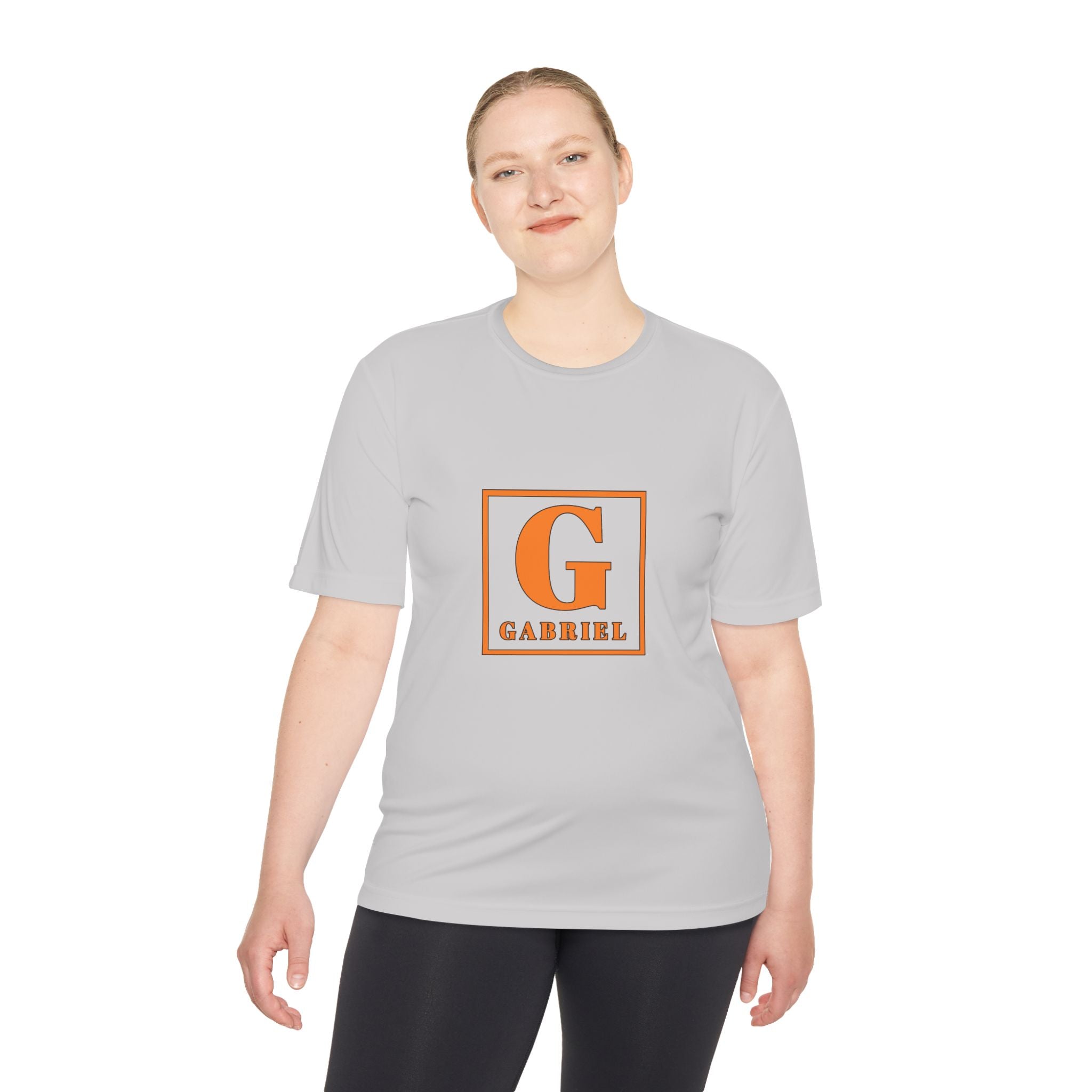 Personalized 'G' Initial Tee - Gabriel Monogram Moisture-Wicking Shirt