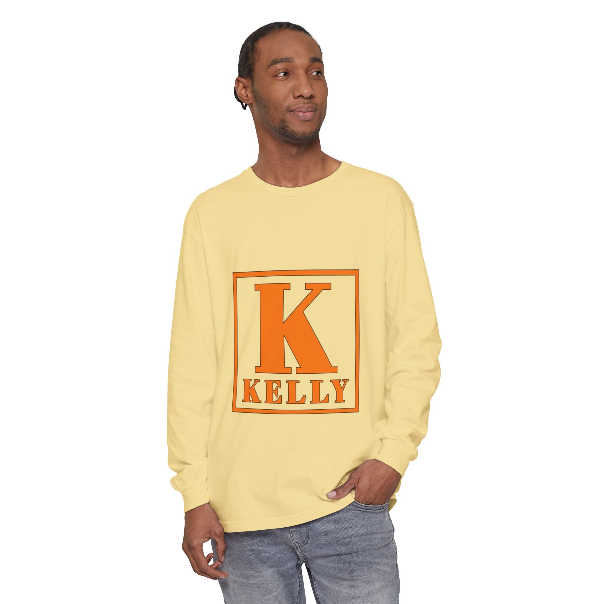 Kelly Monogram Long Sleeve Tee