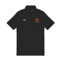 Embroidered 'F' Logo Under Armour Men's Performance Polo — White