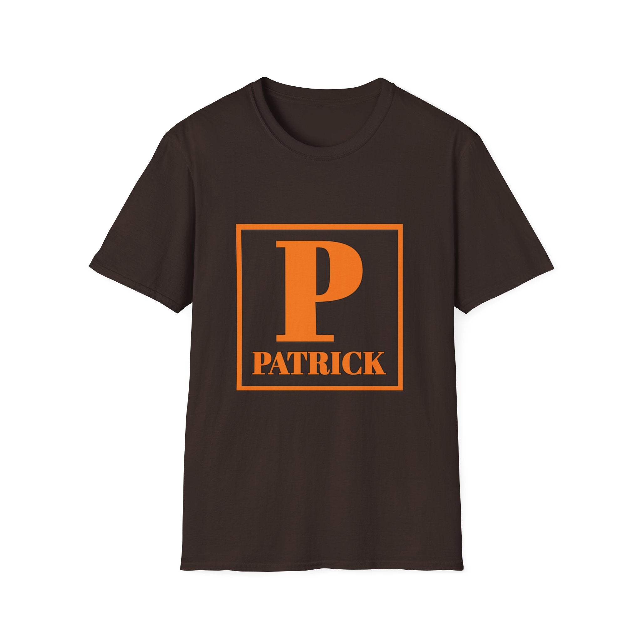 Personalized Initial 'P' T-Shirt – Bold Monogram Patrick Tee