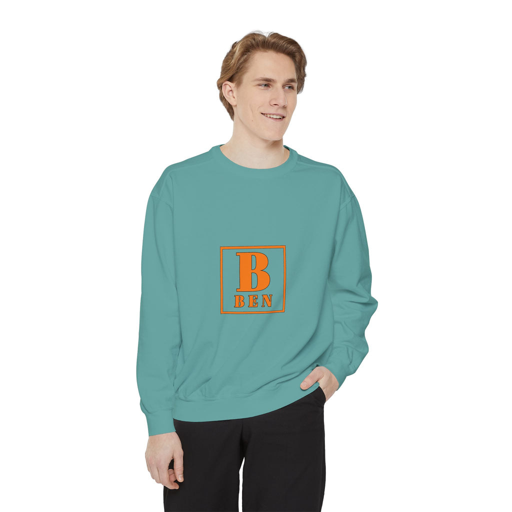 Personalized 'B Ben' Monogram Sweatshirt — Cozy Initial Crewneck