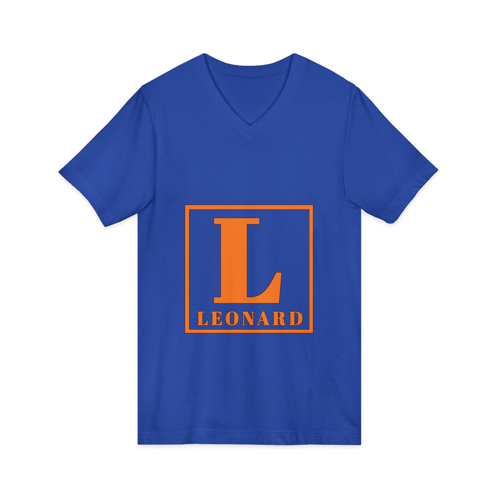 Unisex Jersey Short Sleeve V-Neck Tee