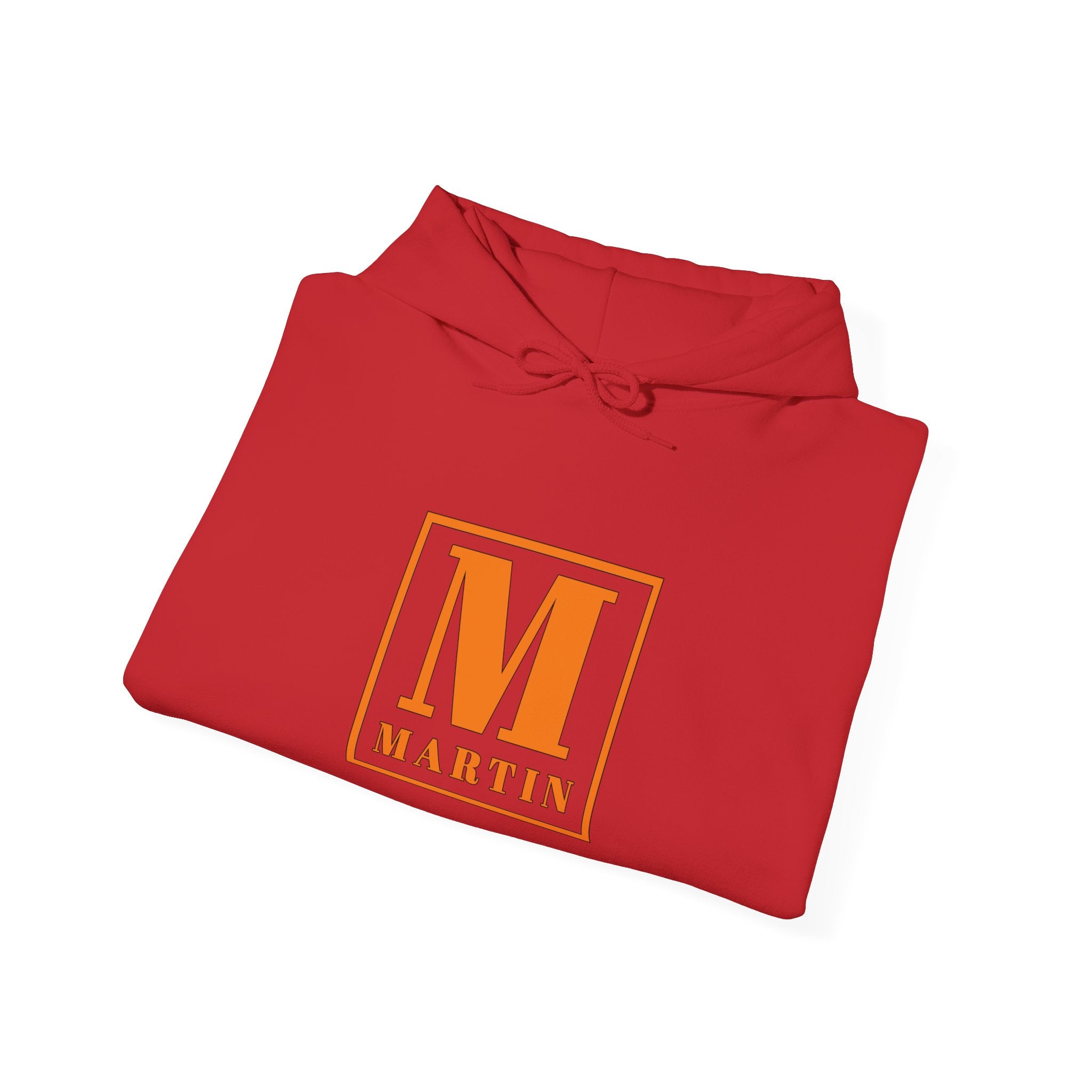 Monogram 'M Martin' Hoodie — Custom Initial Square Logo