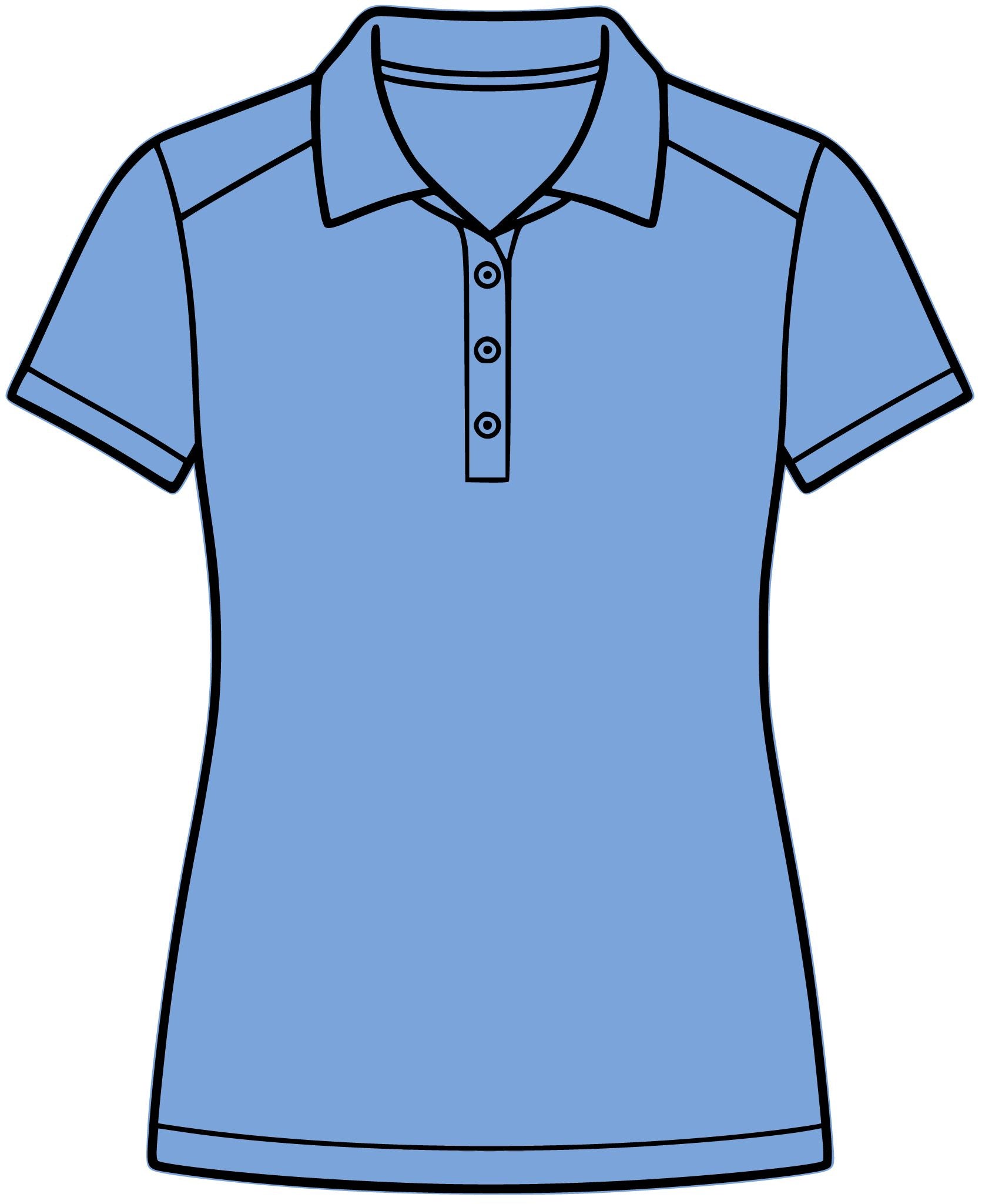 Women's Floral Embroidered Polo Shirt - Small Rose Chest Logo