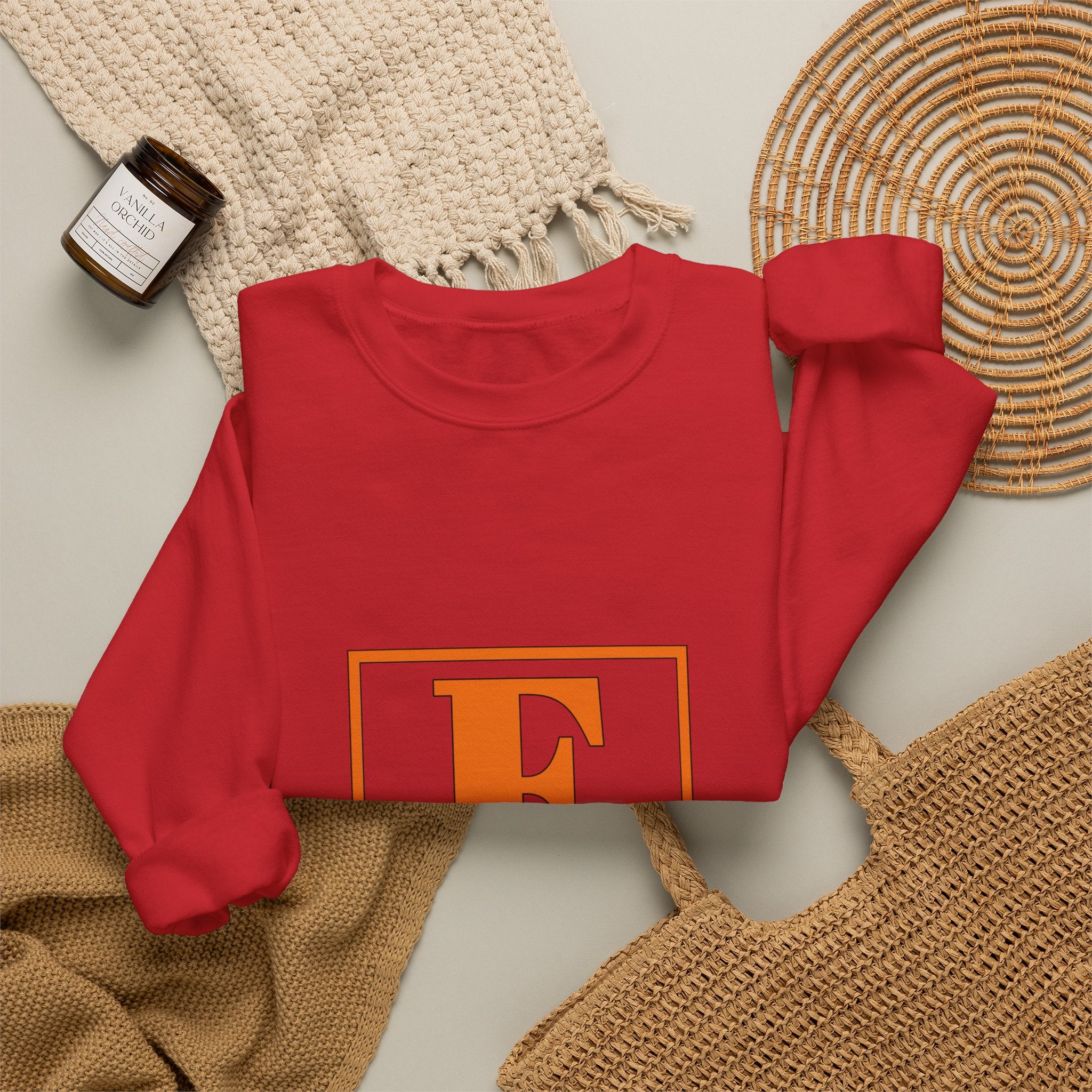 Emmanuel Monogram Crewneck Sweatshirt