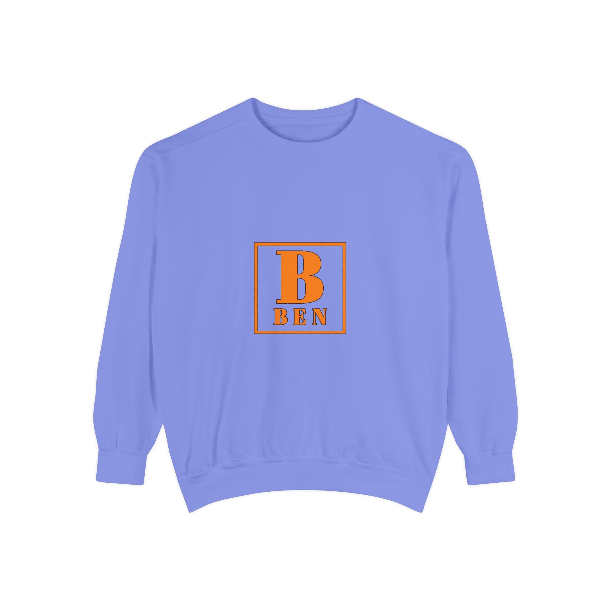 Personalized 'B Ben' Monogram Sweatshirt — Cozy Initial Crewneck
