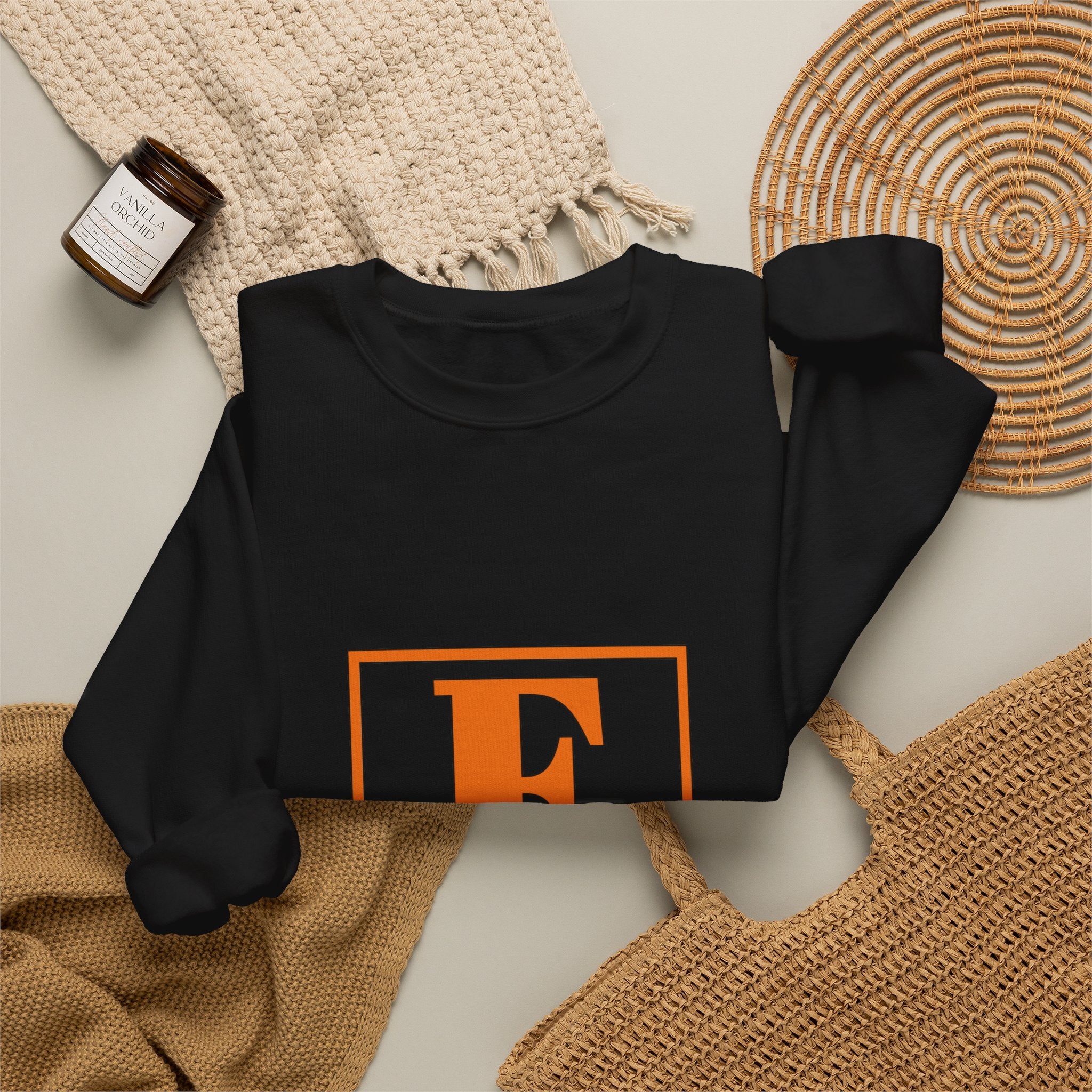 Emmanuel Monogram Crewneck Sweatshirt