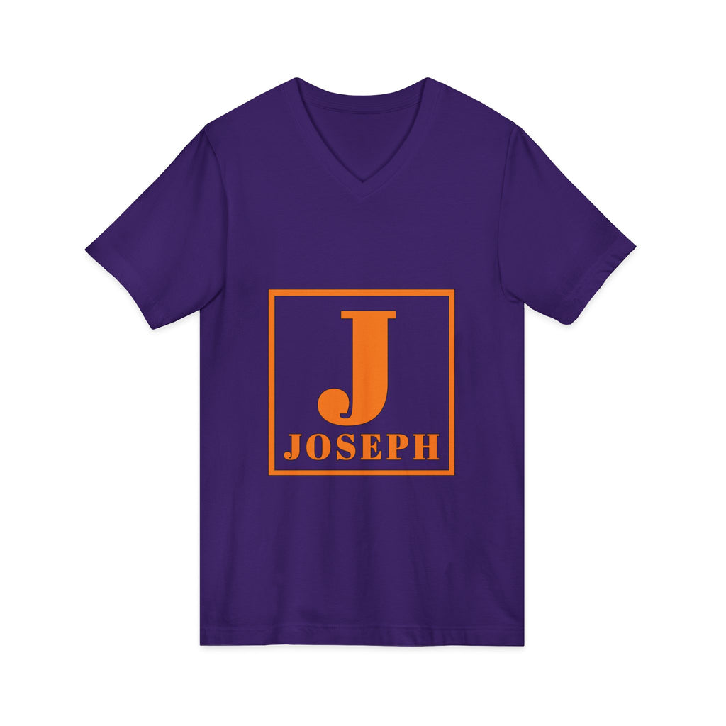 Unisex Jersey Short Sleeve V-Neck Tee