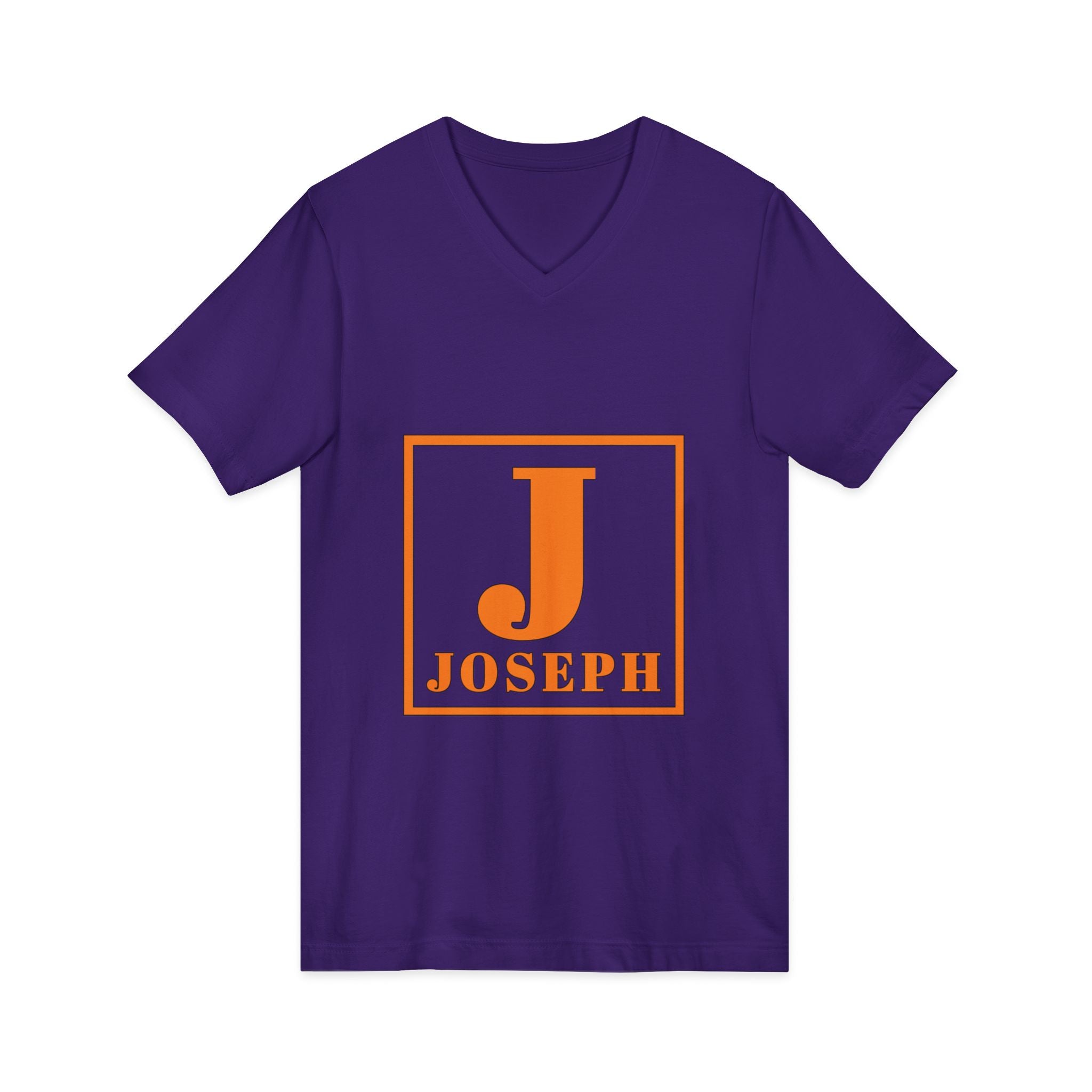 Unisex Jersey Short Sleeve V-Neck Tee