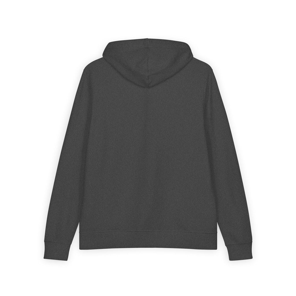 Men's Full-Zip Hoodie — Small Rustic Camper Patch Logo