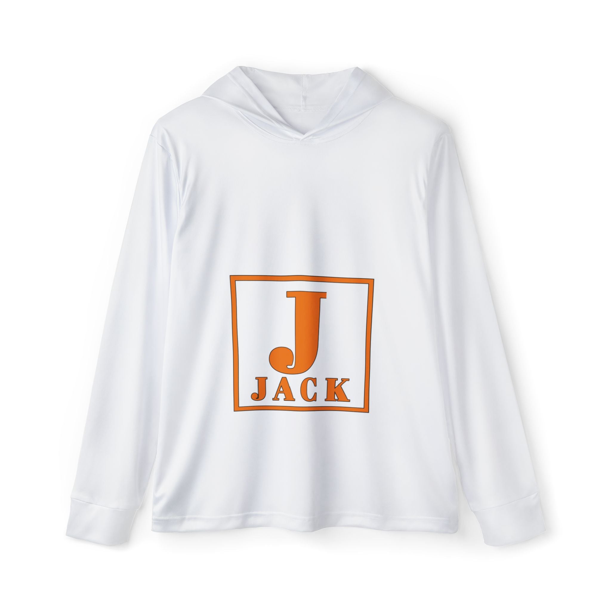Men's Personalized Sports Warmup Hoodie — 'JACK' Monogram Athletic Pullover