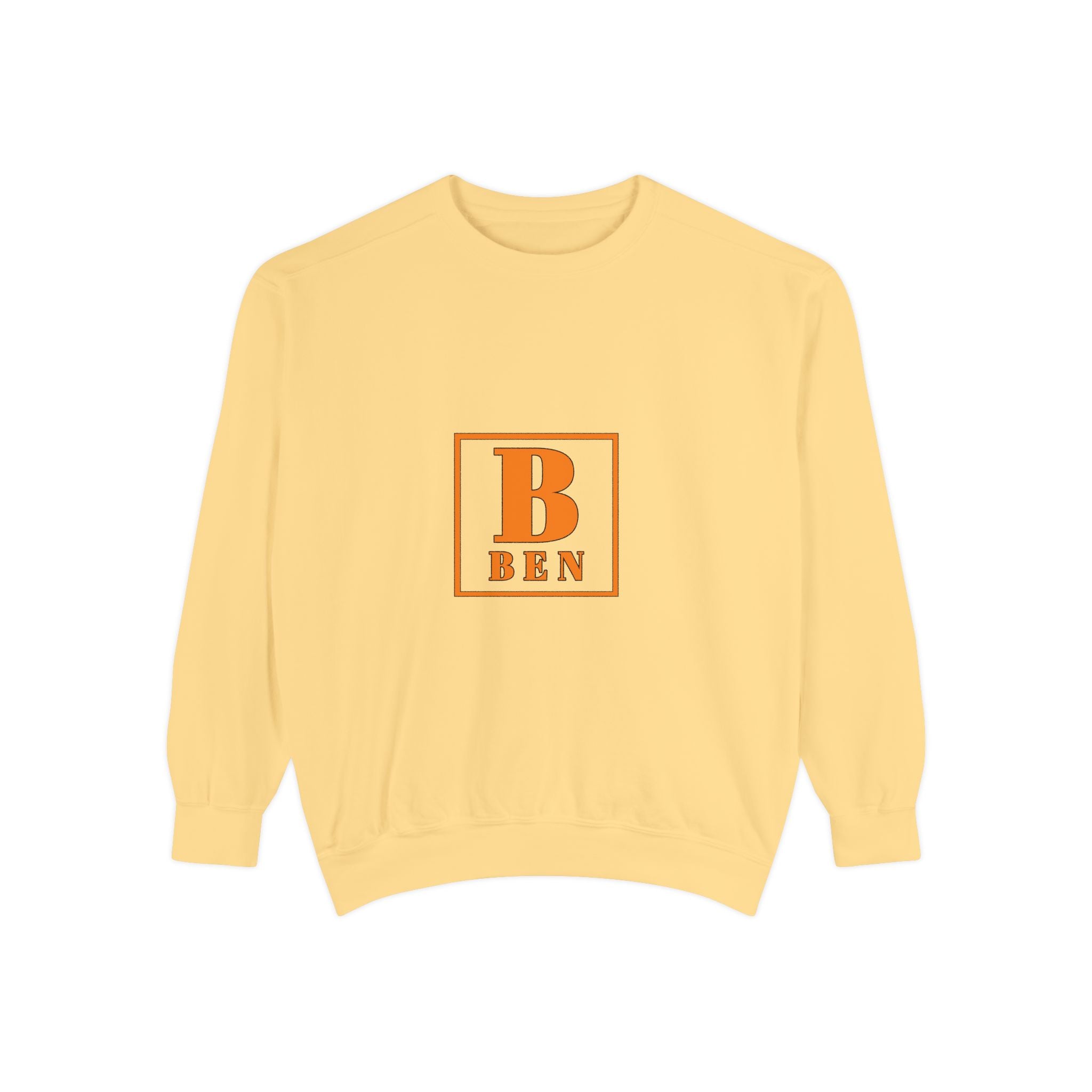 Personalized 'B Ben' Monogram Sweatshirt — Cozy Initial Crewneck