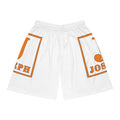 Custom 'Joseph' White Basketball Shorts — Personalized AOP Sportswear