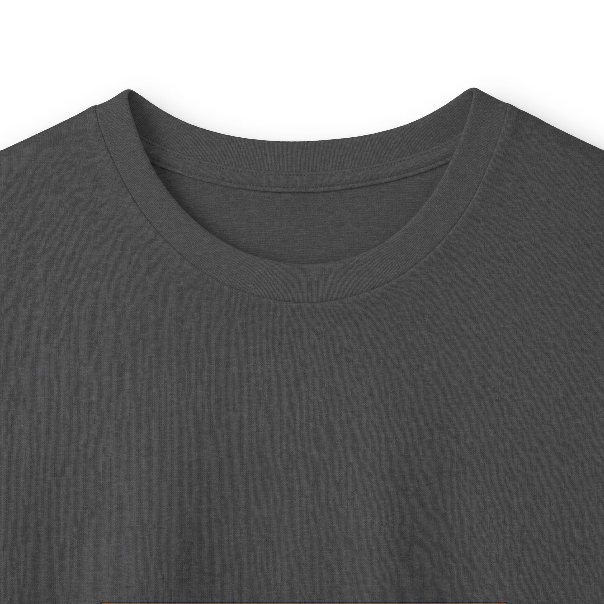 Personalized 'Henry' Initial Long Sleeve Tee — Orange Monogram Shirt