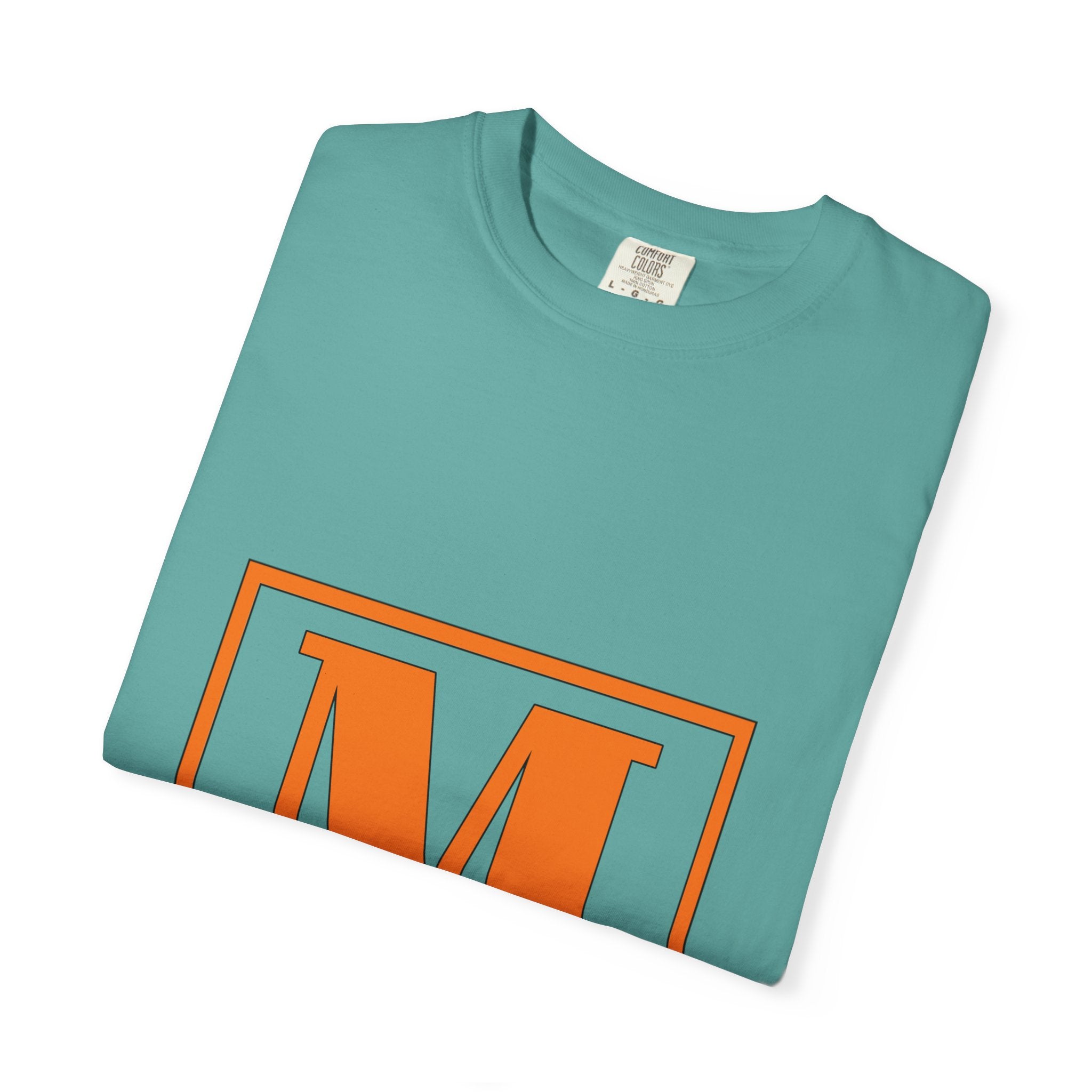 Martin Monogram T-Shirt — Personalized Initial 'M' Block Logo Tee