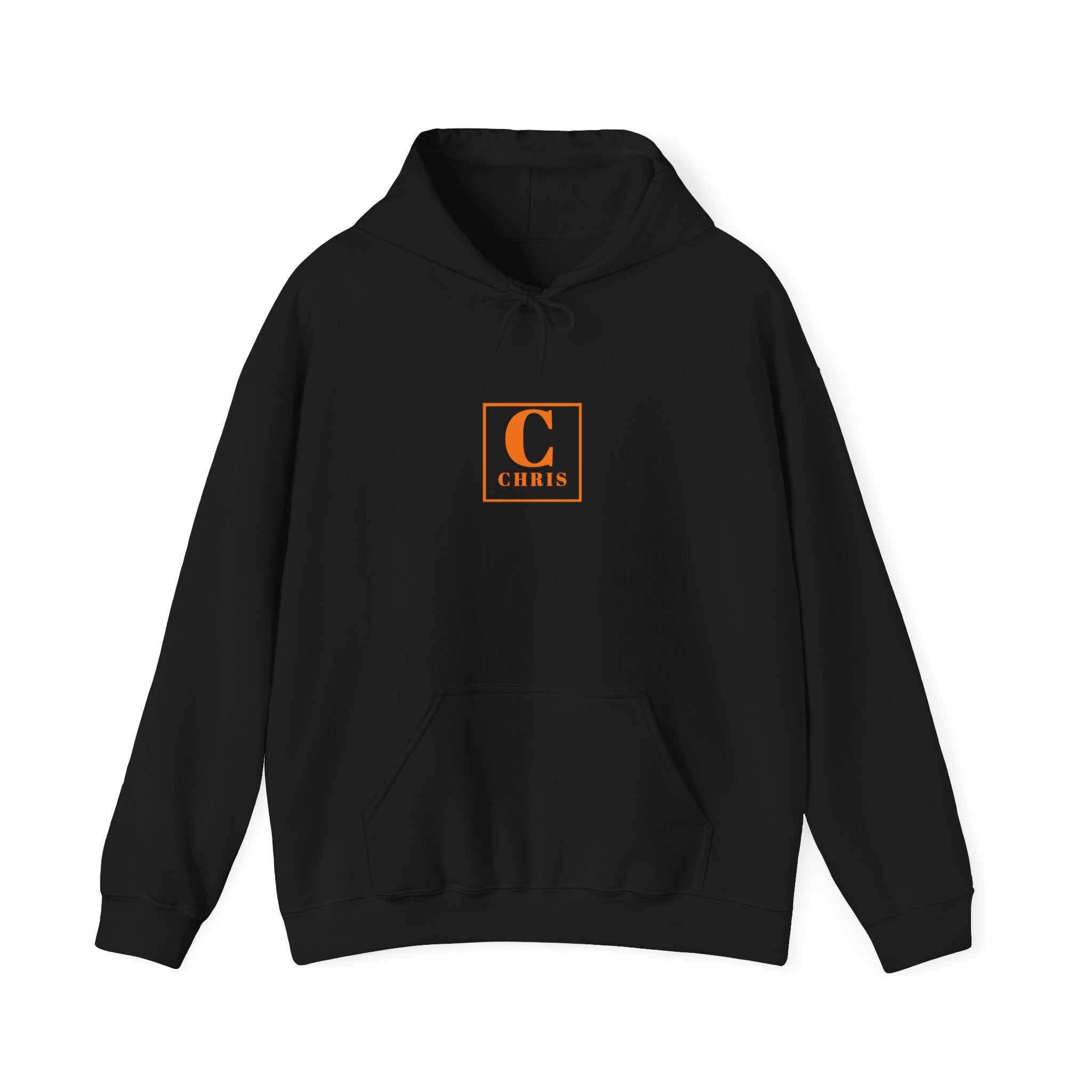 Initial C Monogram Hoodie — Personalized ‘C’ Chest Logo Pullover
